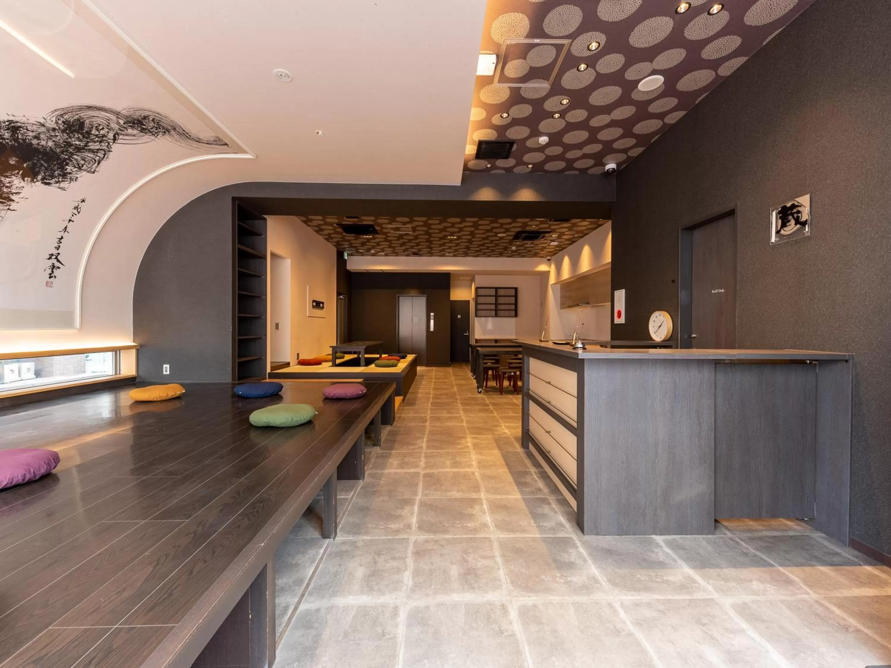 Lobby or reception in Hiromas Hotel Kura