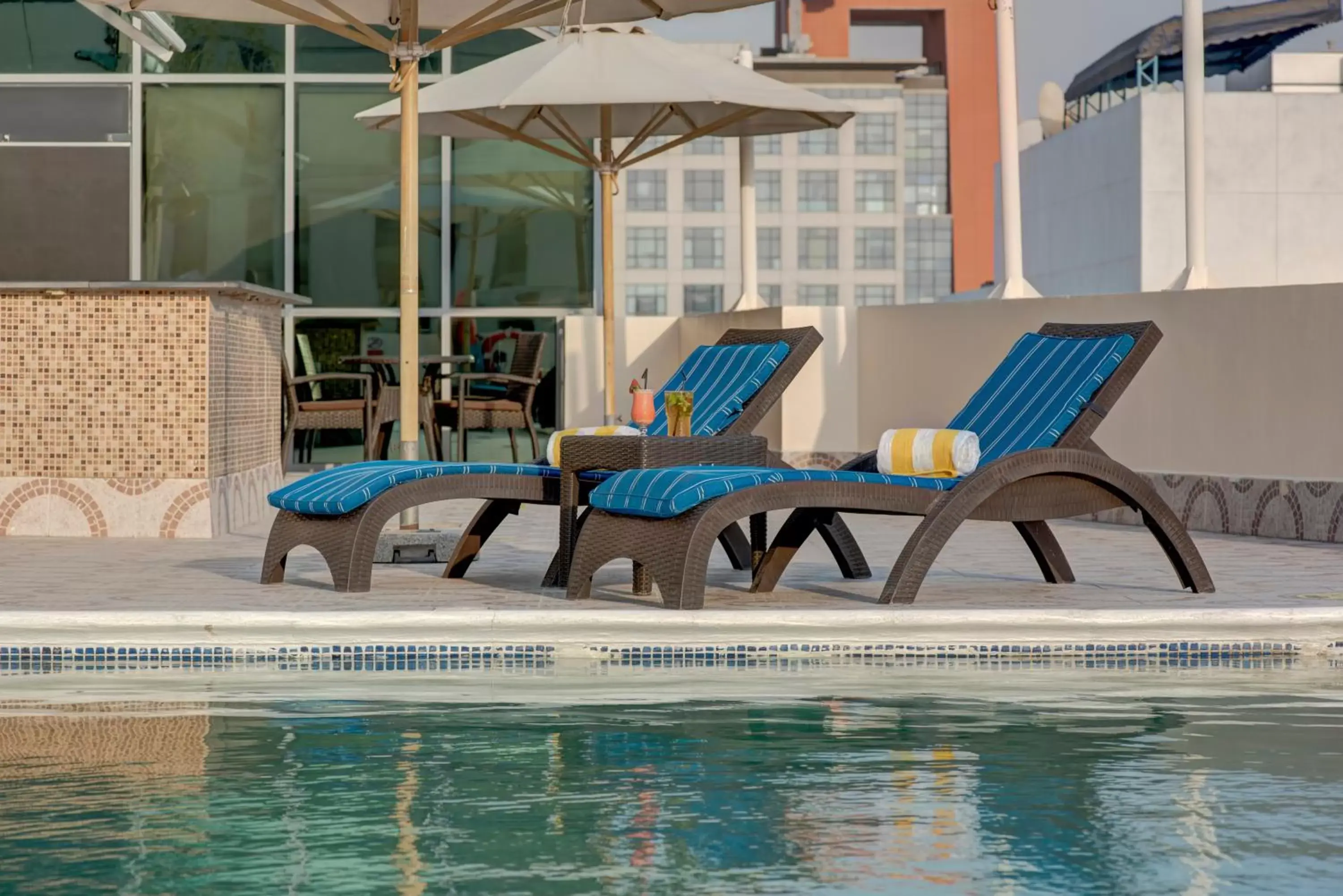 Swimming Pool in Howard Johnson Plaza by Wyndham Dubai Deira