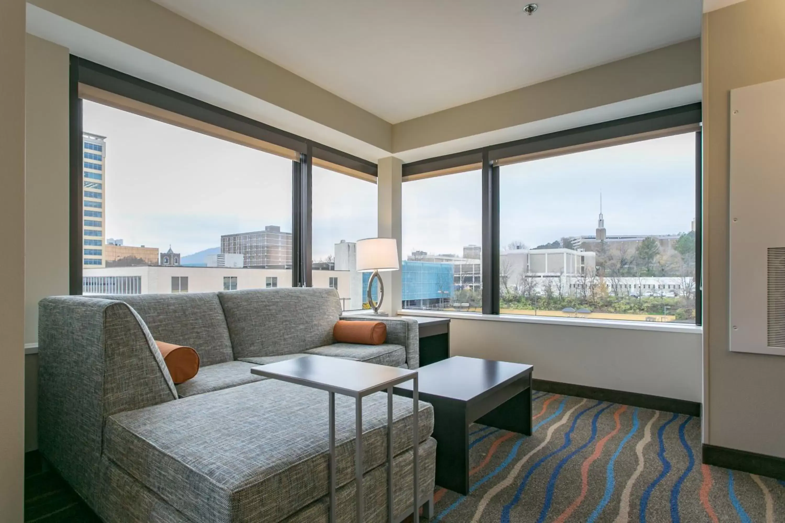 Photo of the whole room, Seating Area in Holiday Inn Hotel & Suites Chattanooga, an IHG Hotel