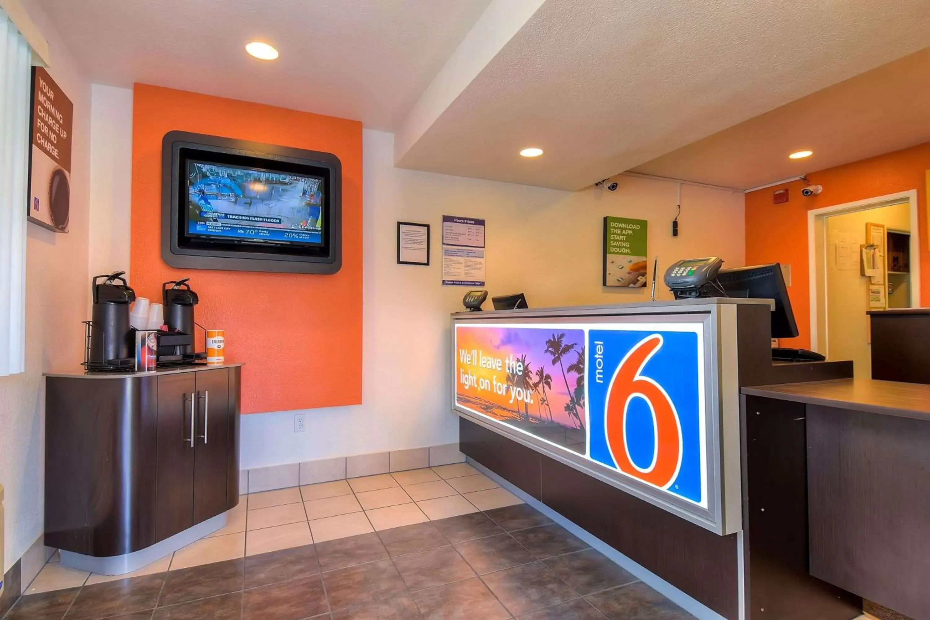 TV and multimedia in Motel 6-Westminster, CA - South - Long Beach Area