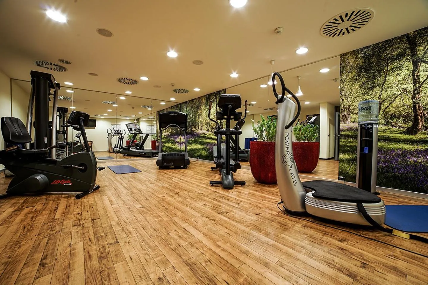 Fitness centre/facilities in Lind Hotel