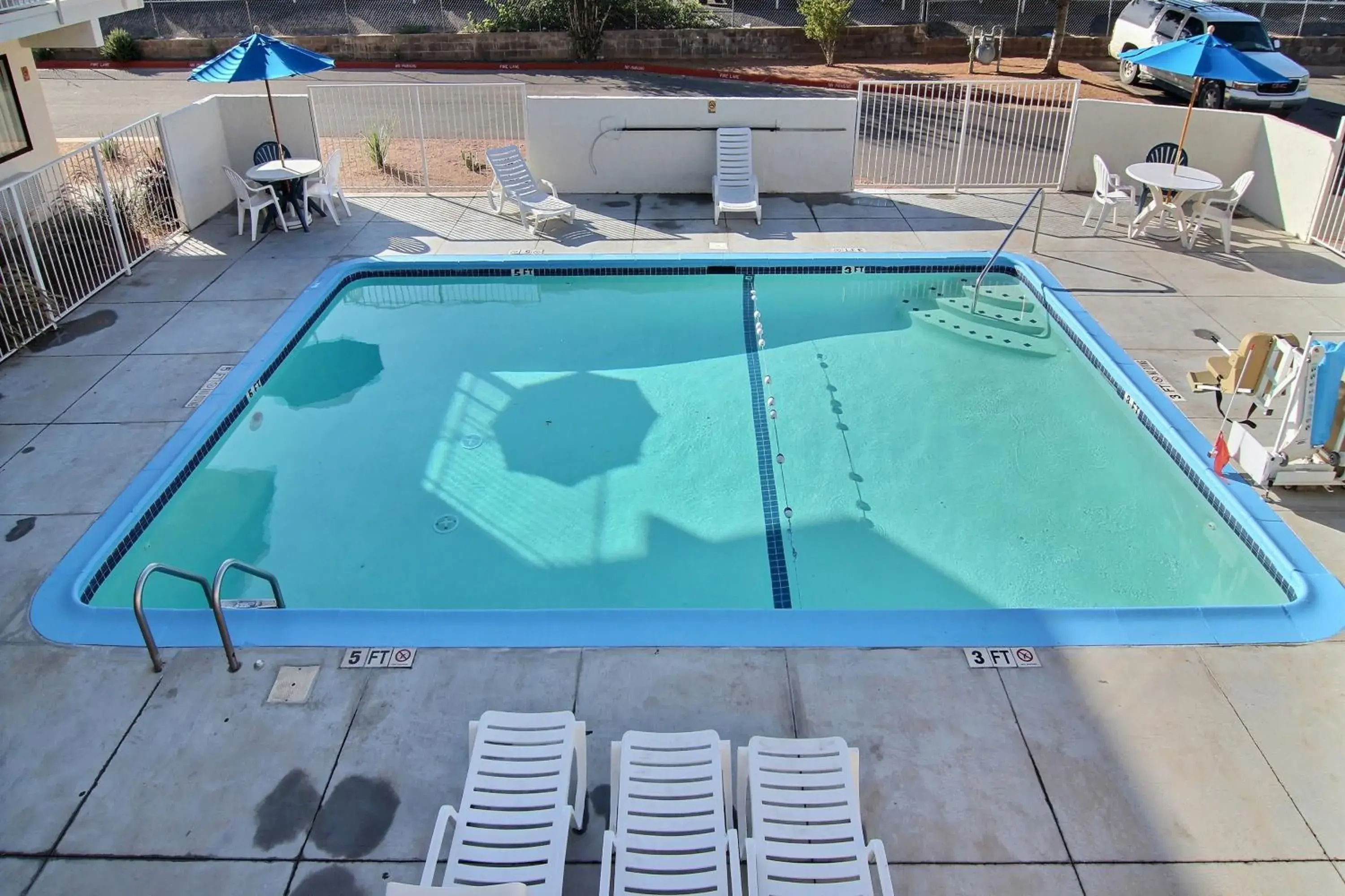 Swimming pool, Pool View in Motel 6 San Angelo, TX