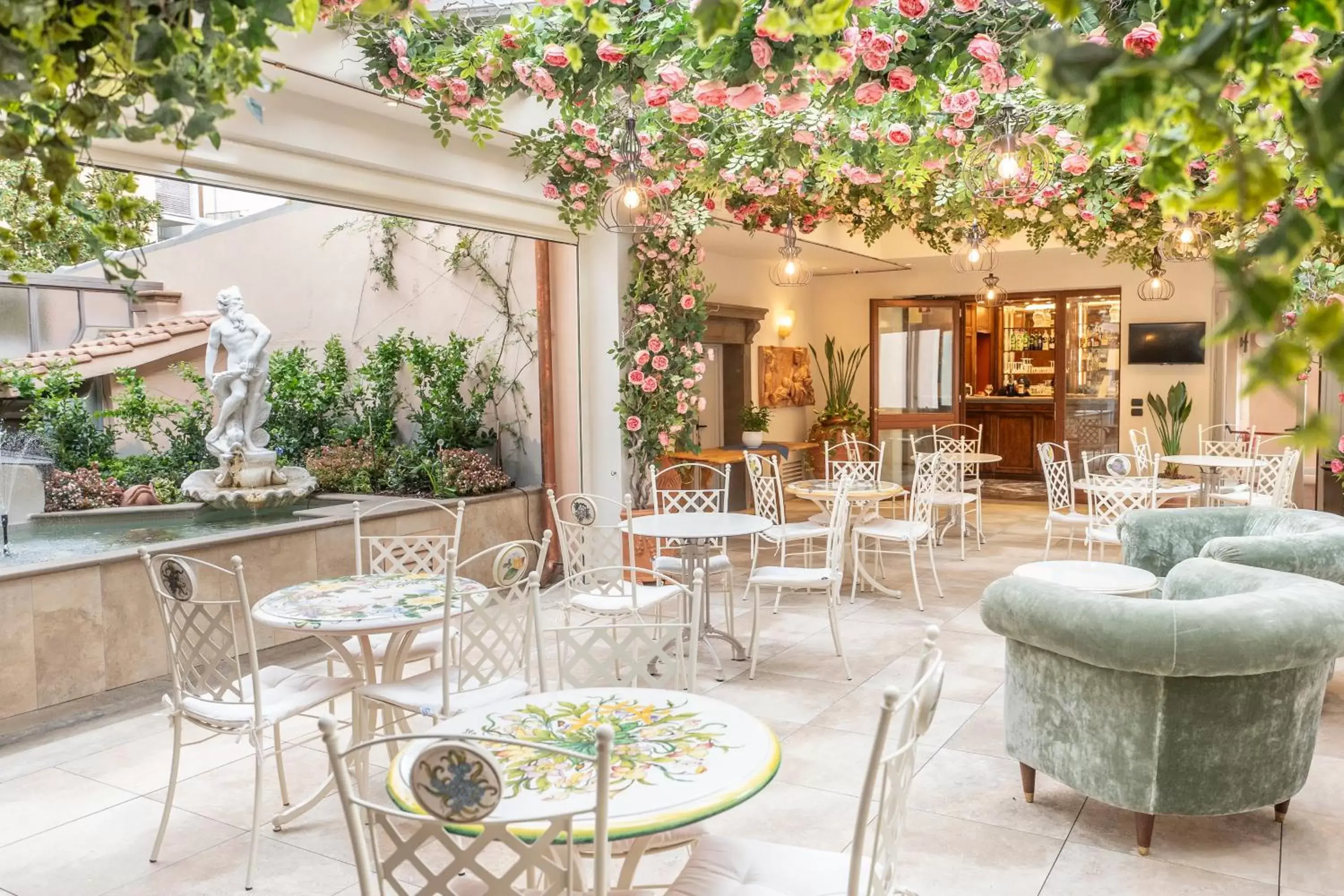 Balcony/Terrace, Restaurant/Places to Eat in Hotel Adler Cavalieri