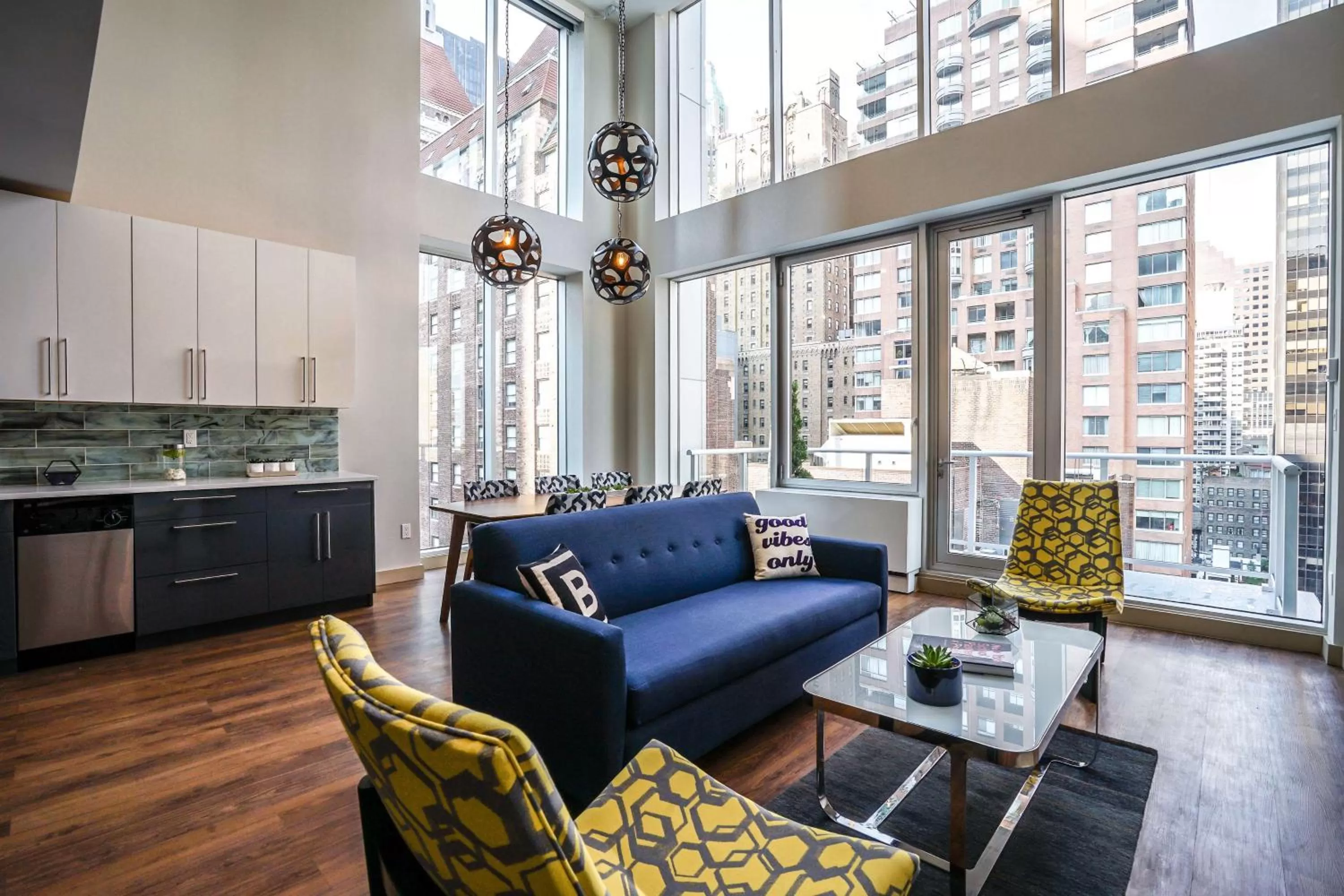 Living room in The Bernic Hotel New York City,Tapestry Collection by Hilton