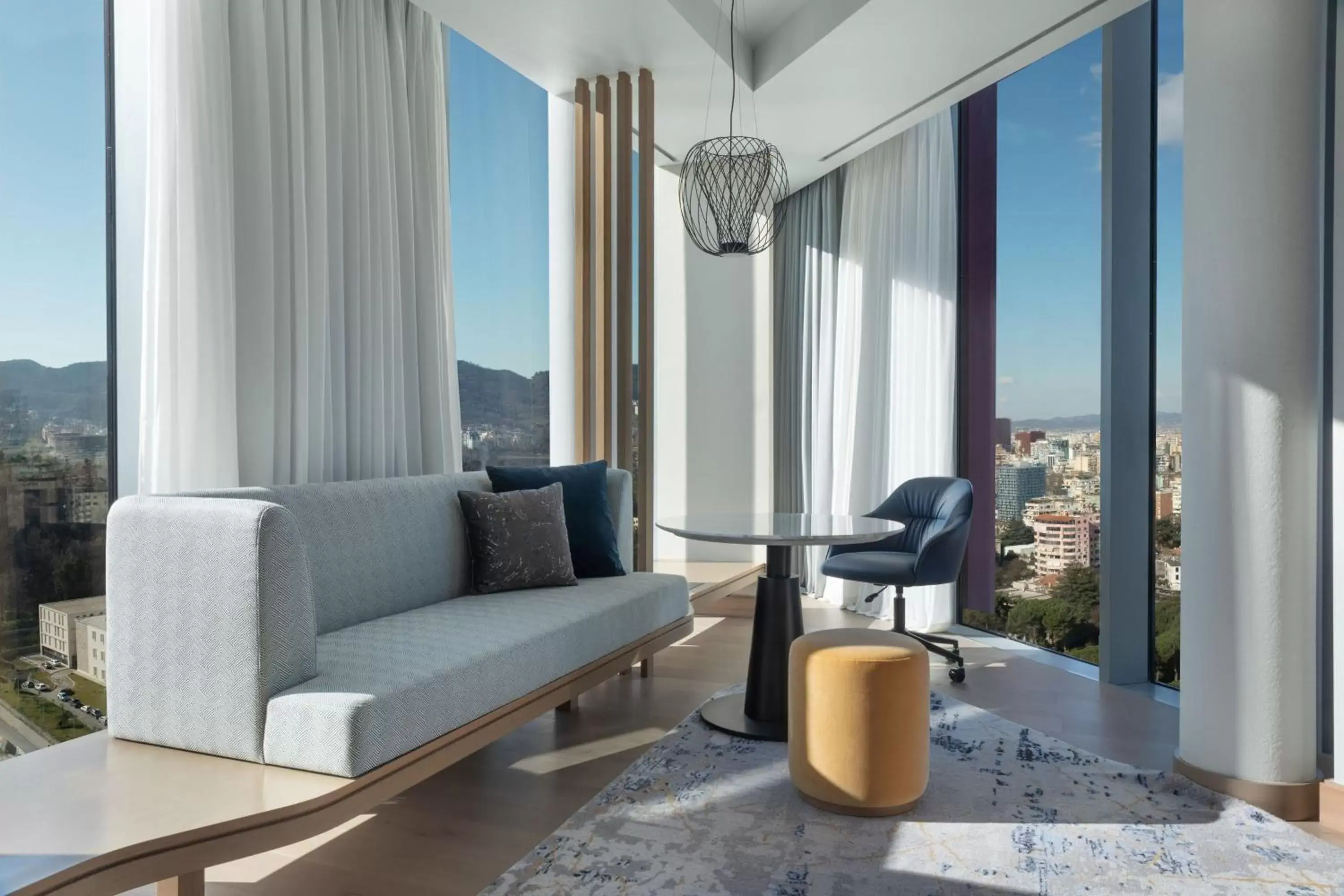 Living room, Seating Area in Tirana Marriott Hotel