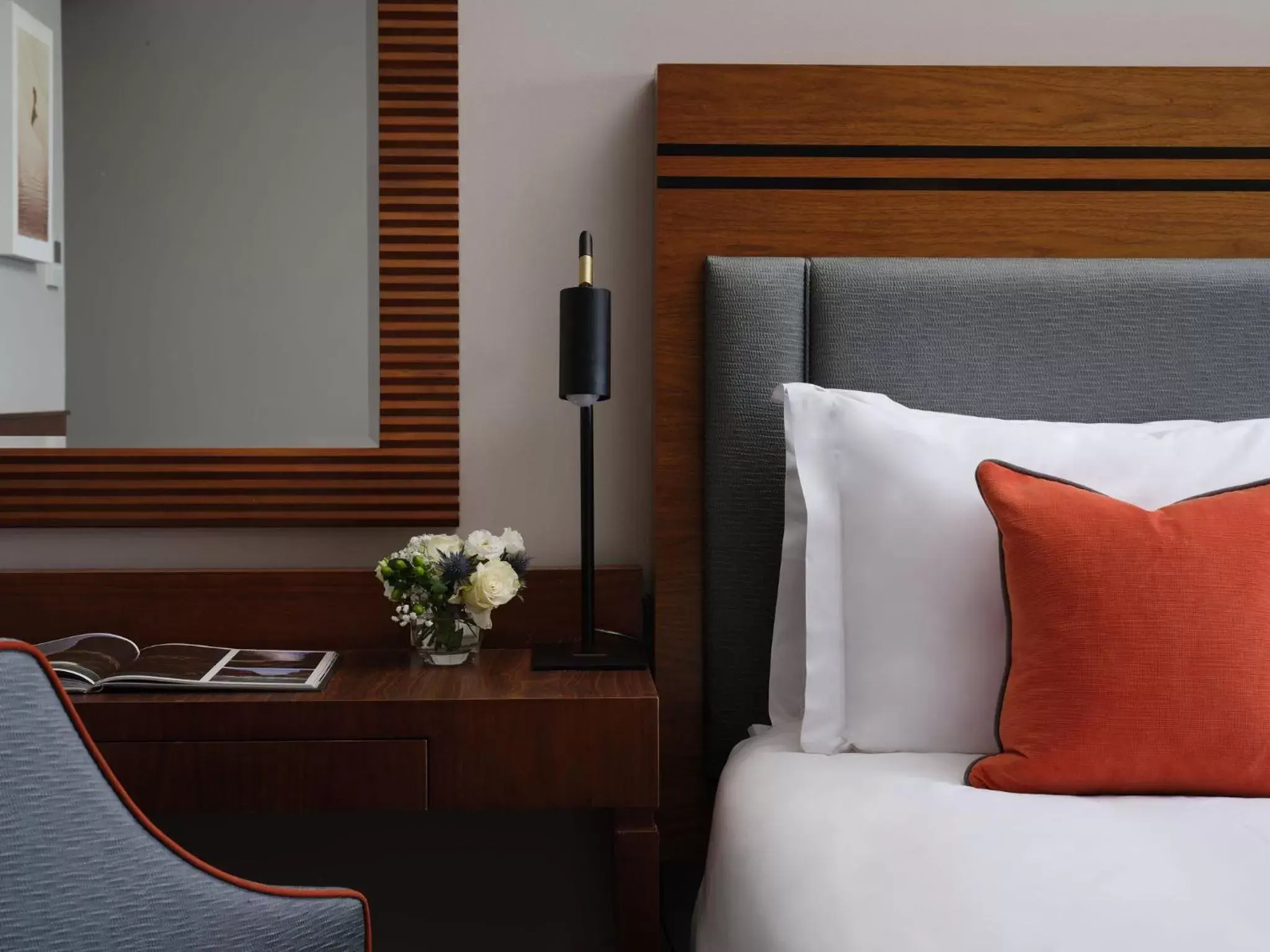 Decorative detail, Bed in Lyrath Estate Decorative detail, Bed in Lyrath Estate