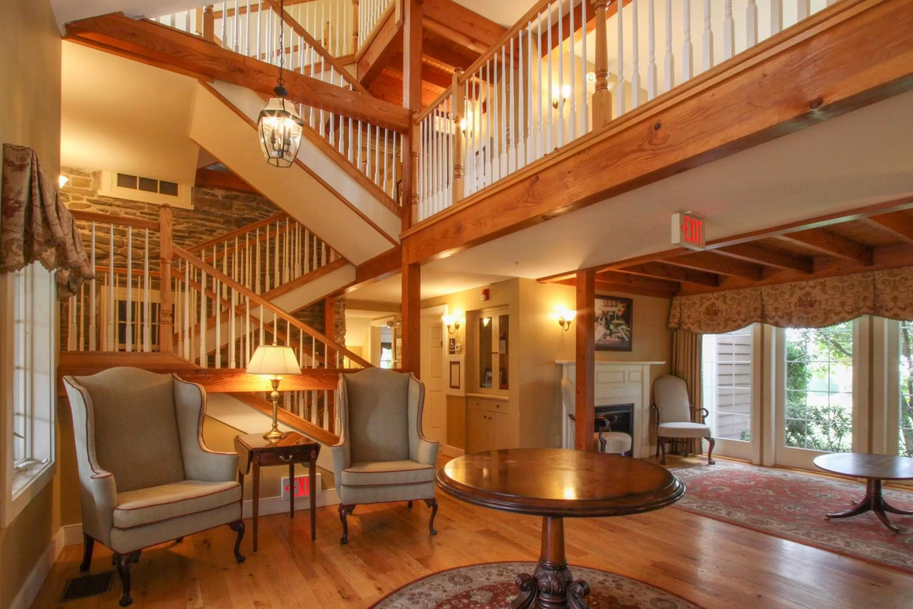 Living room in Joseph Ambler Inn
