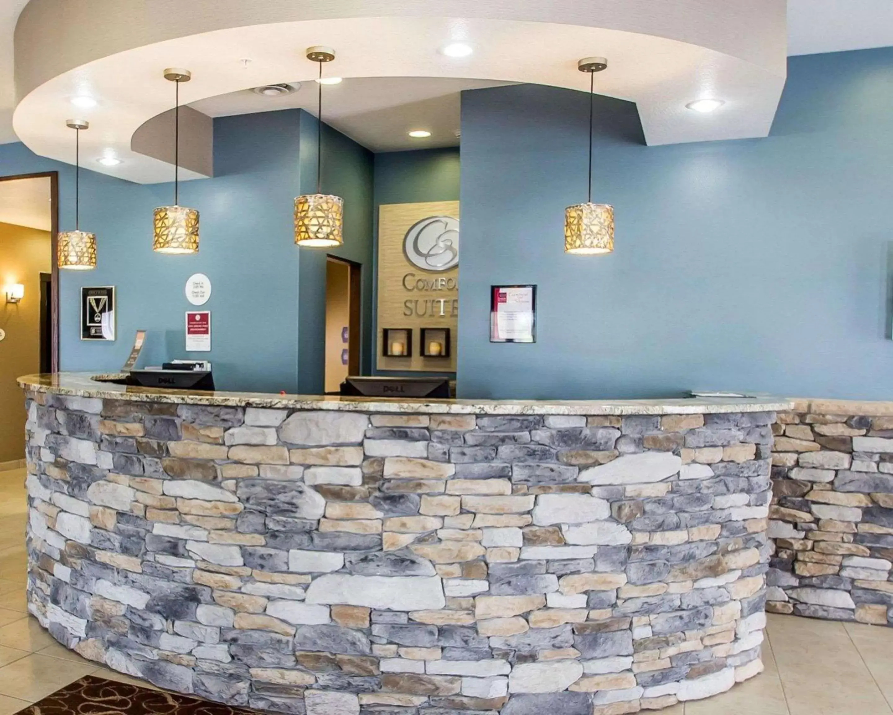 Lobby or reception, Lobby/Reception in Comfort Suites Hudson I-94