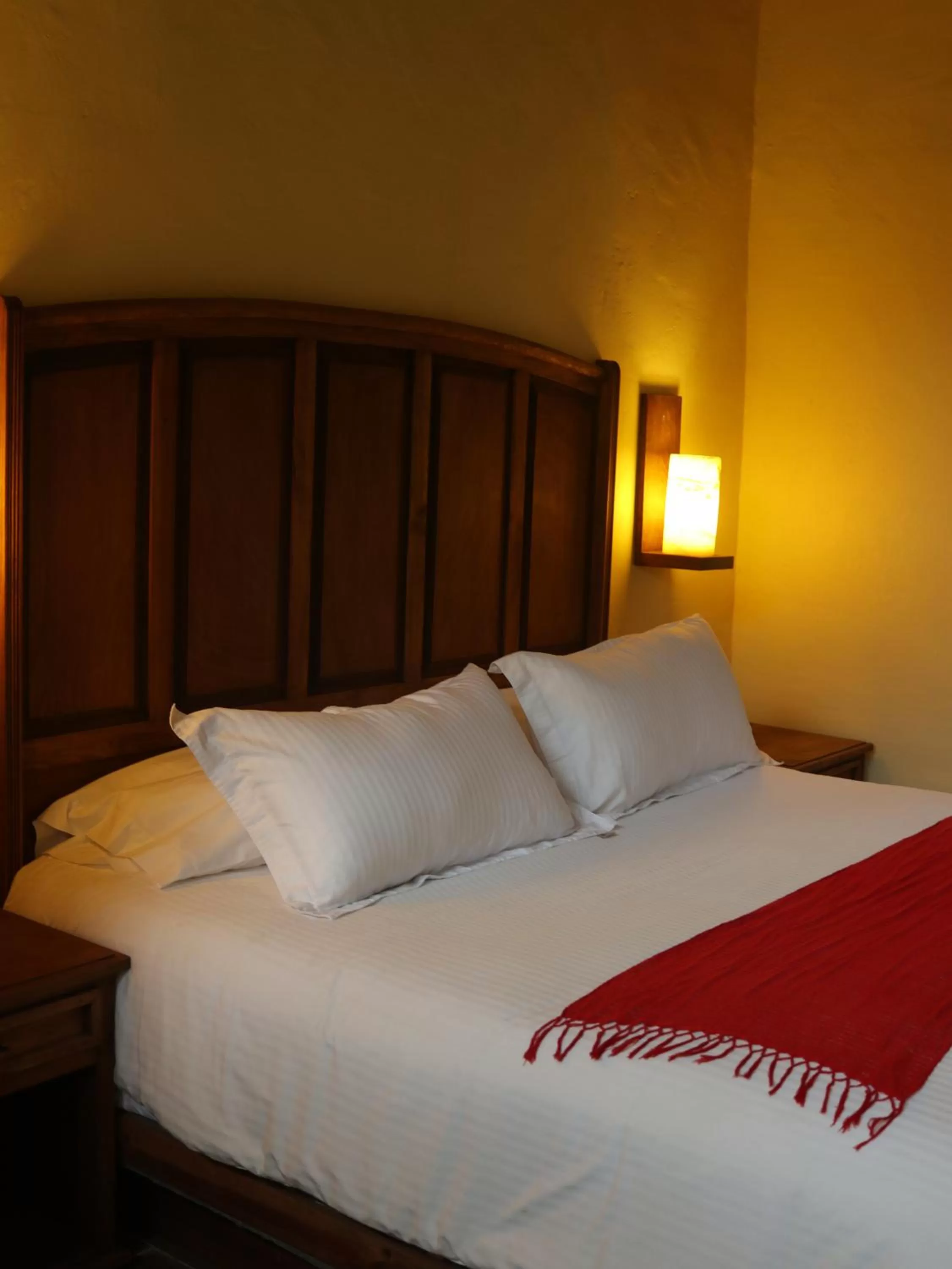 Bed in Cabañas La Cascada