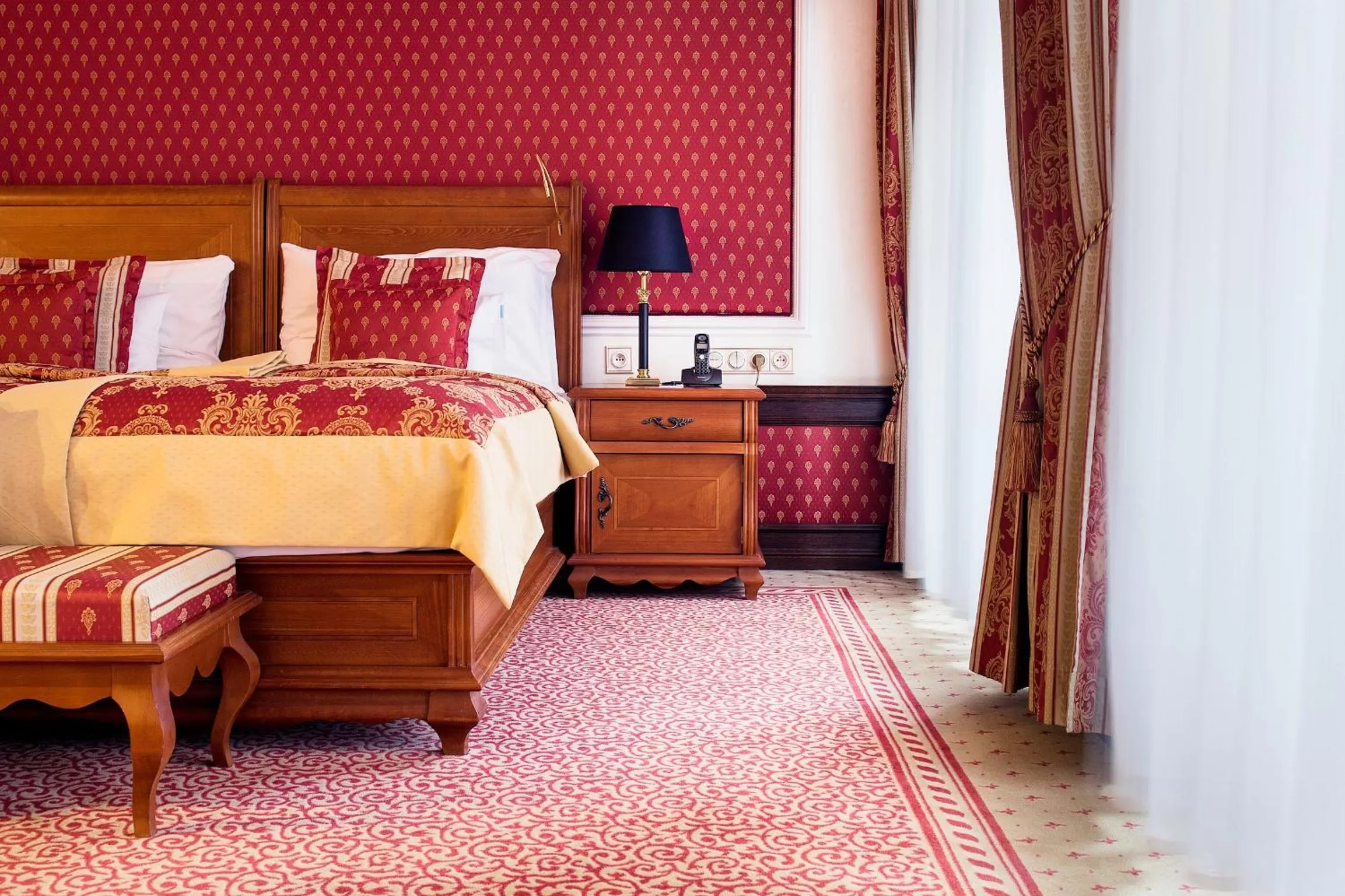 Bed in Arcadia Boutique Hotel