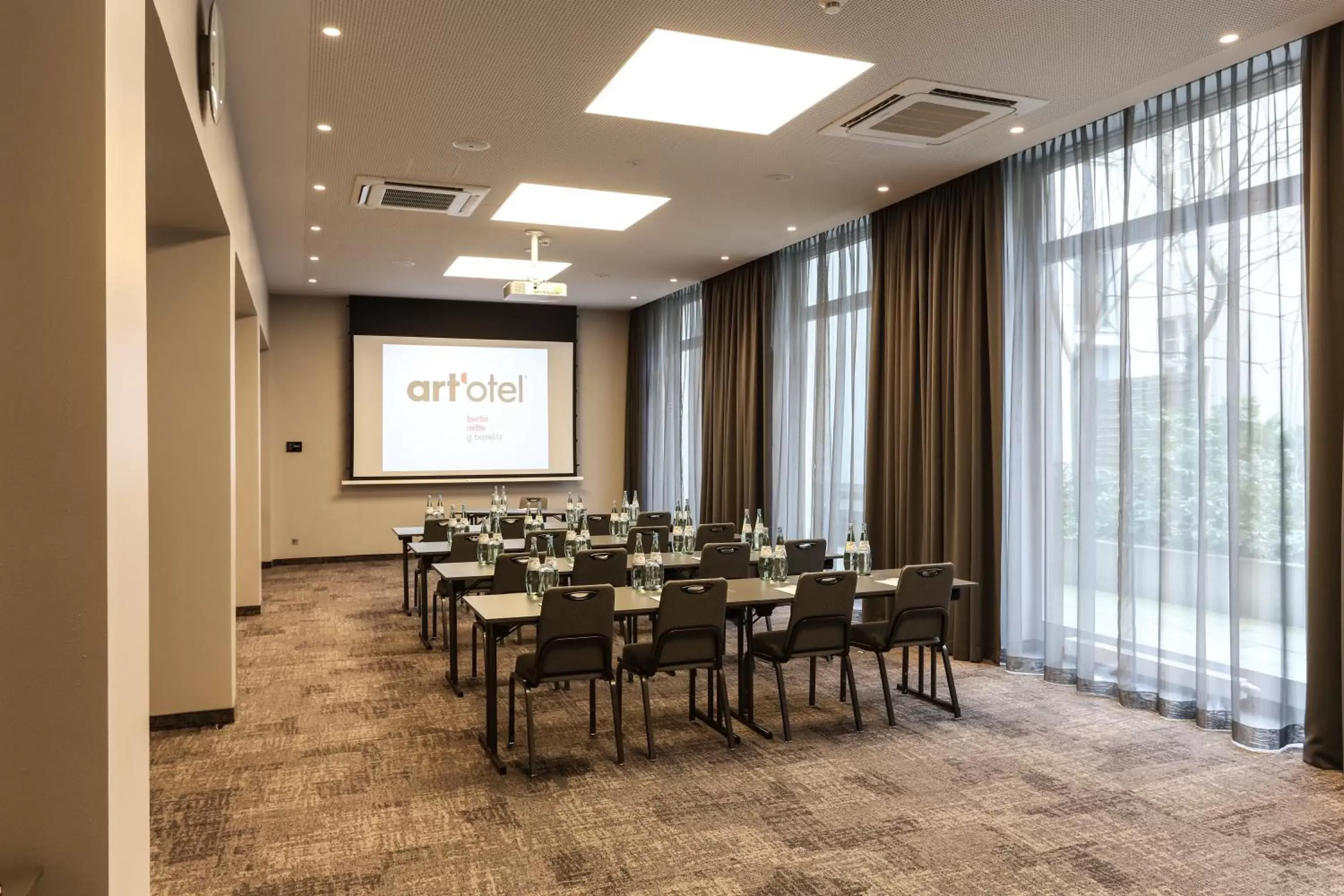 Meeting/conference room in art'otel berlin mitte, Powered by Radisson Hotels