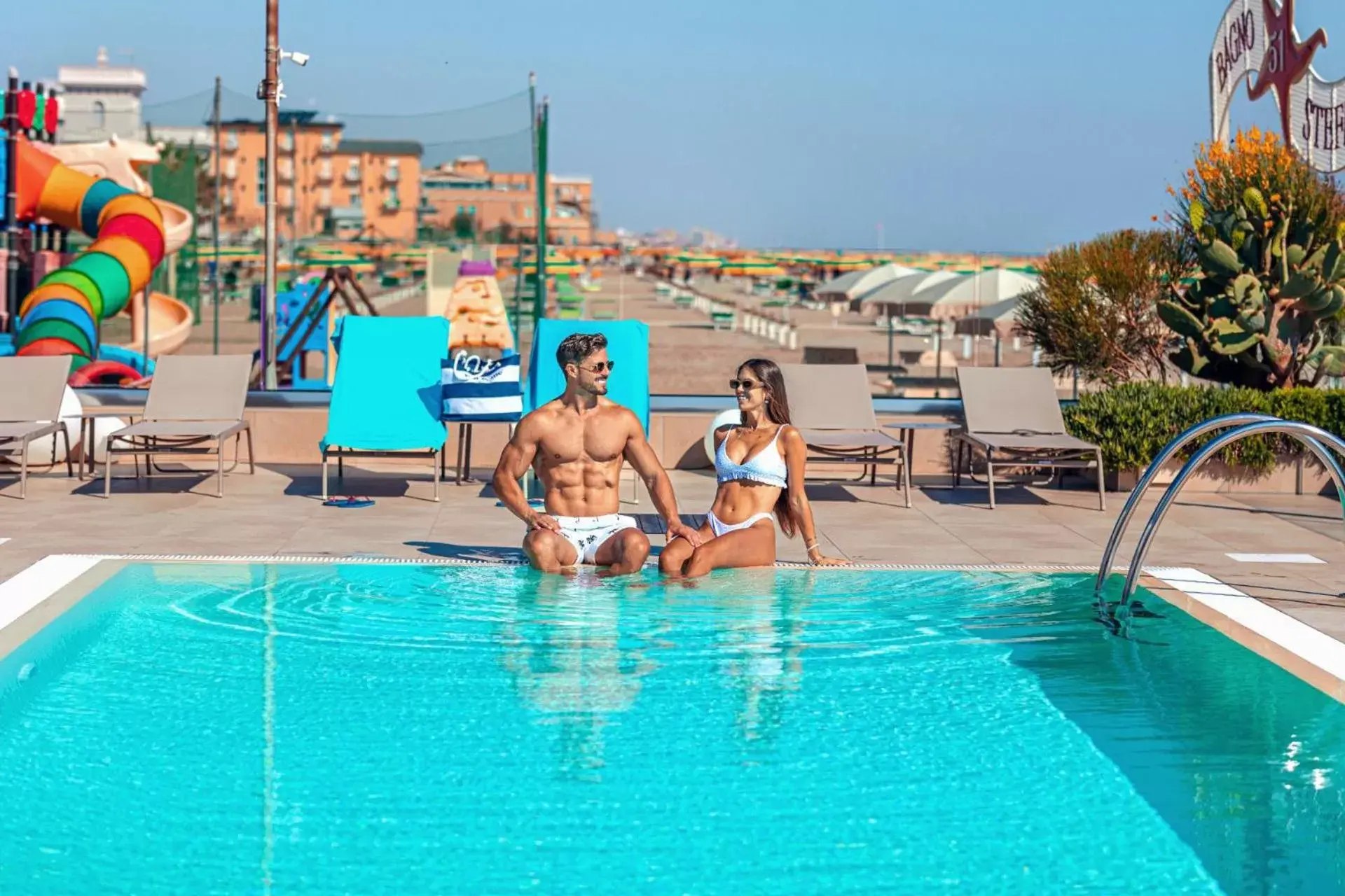 Swimming Pool in You & Me Beach Hotel