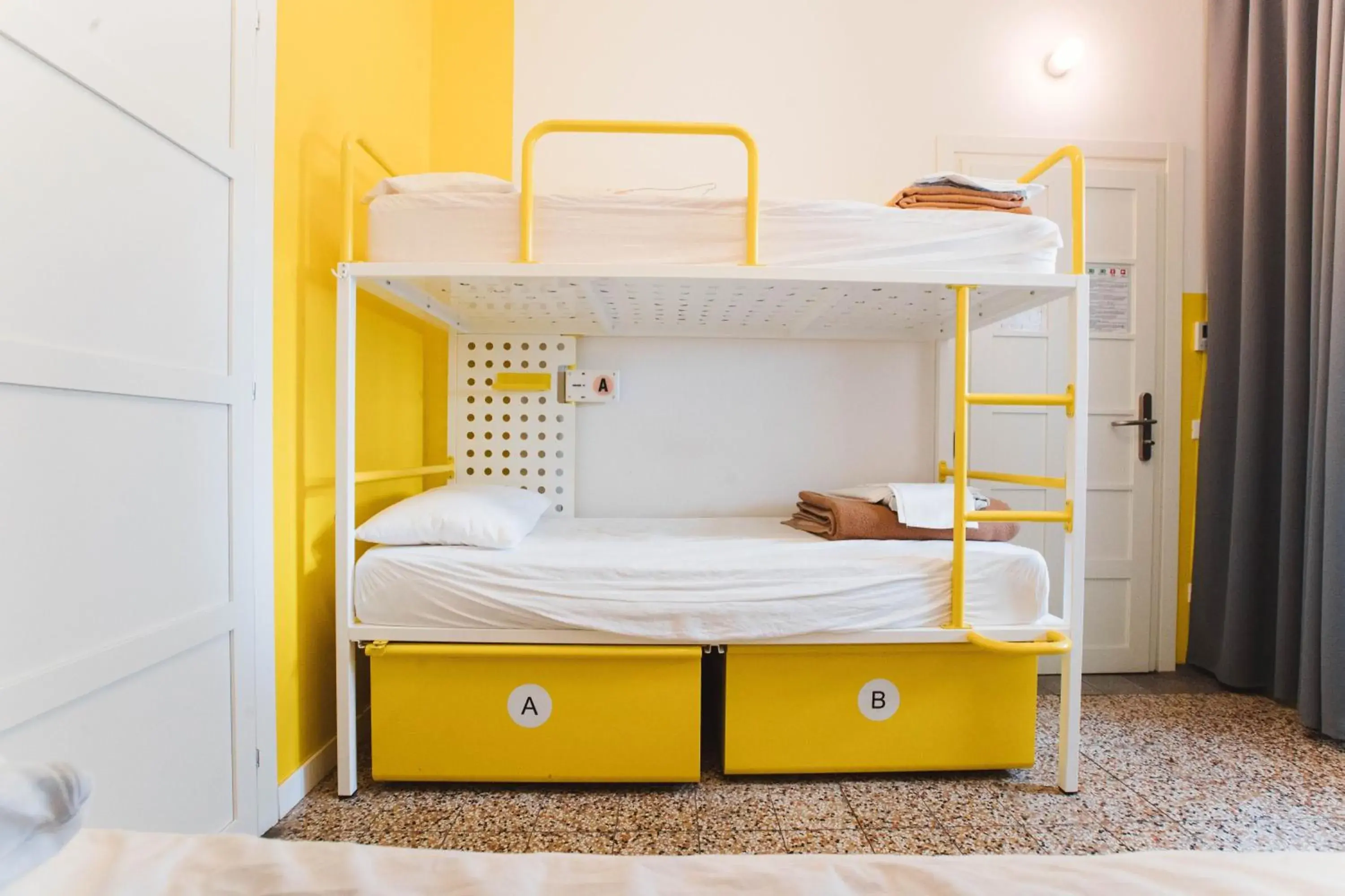 Bed, Bunk Bed in Ostello Bello Lake Como