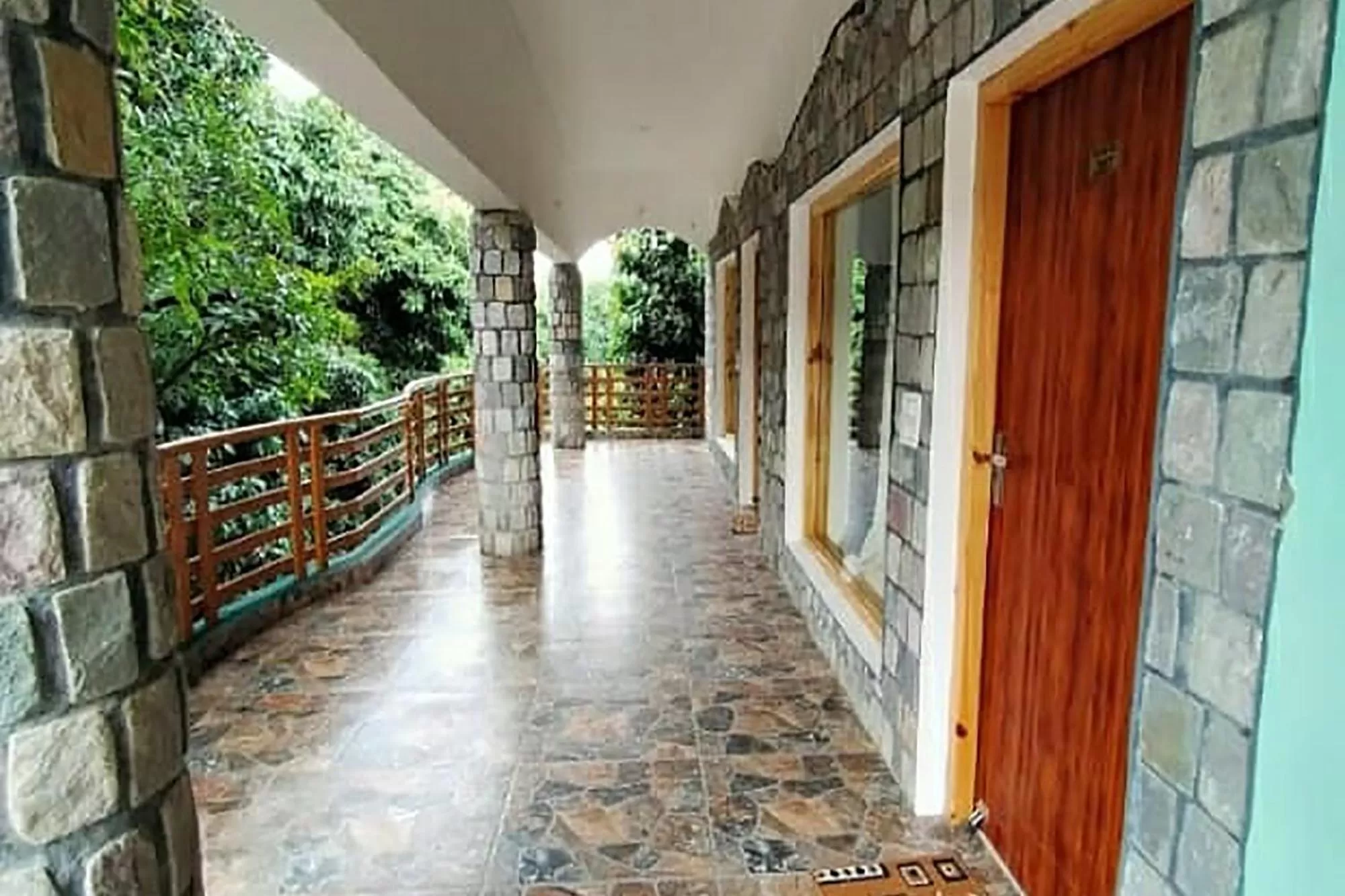 Balcony/Terrace in FabHotel Corbett Green View Garden and Stay