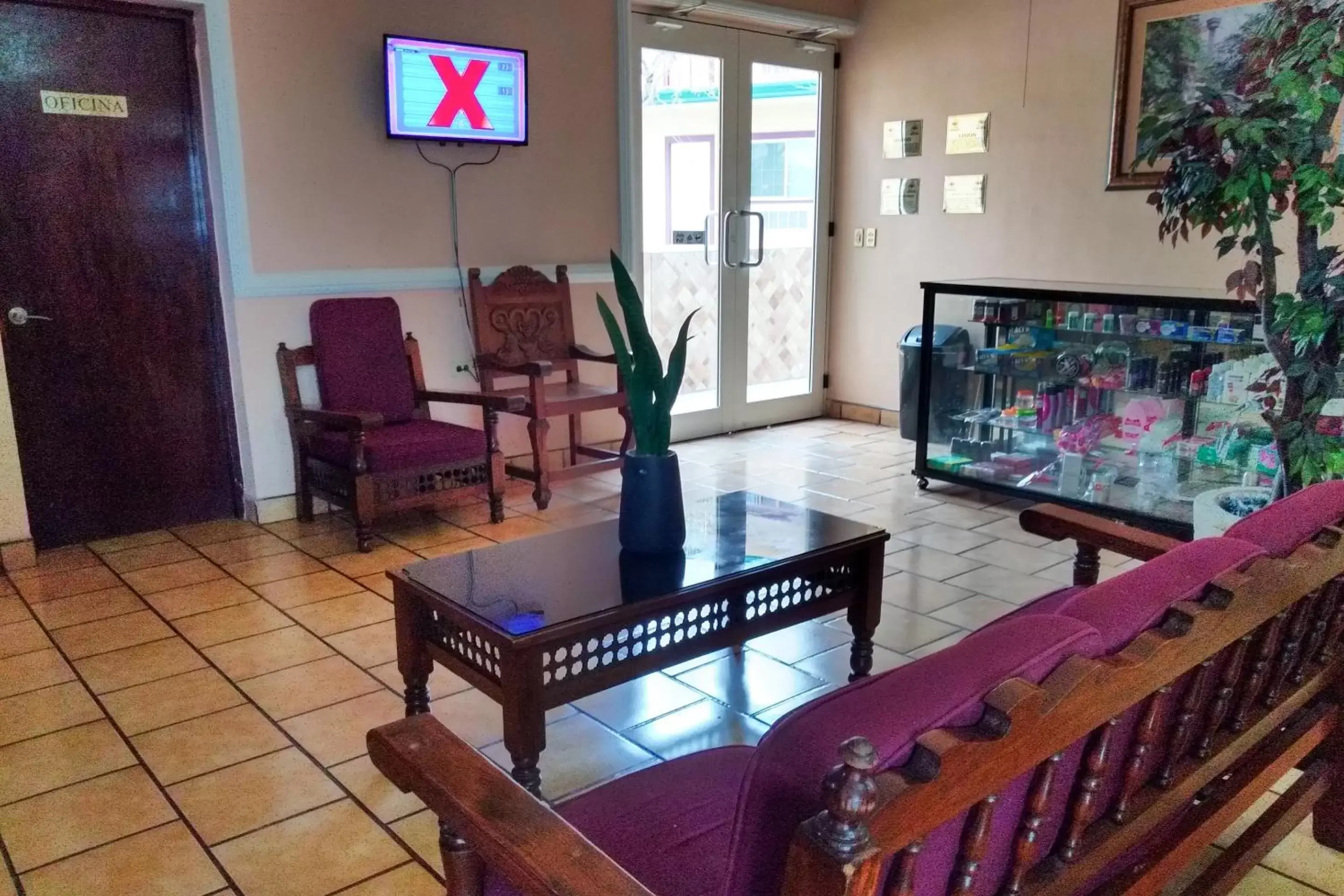 Lobby or reception, Seating Area in Hotel Posada Santa Fe