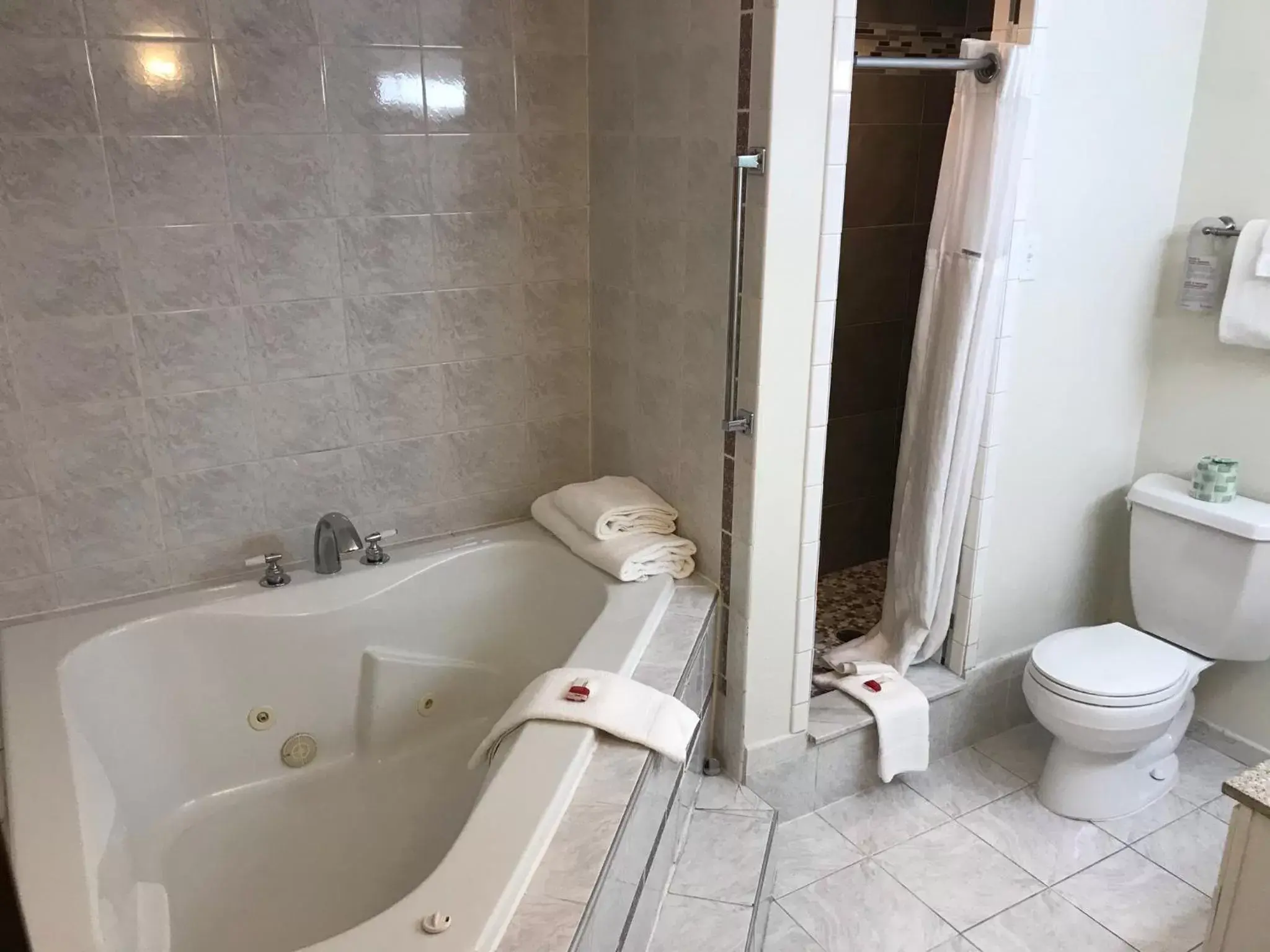 Bathroom in Ramada by Wyndham Ligonier