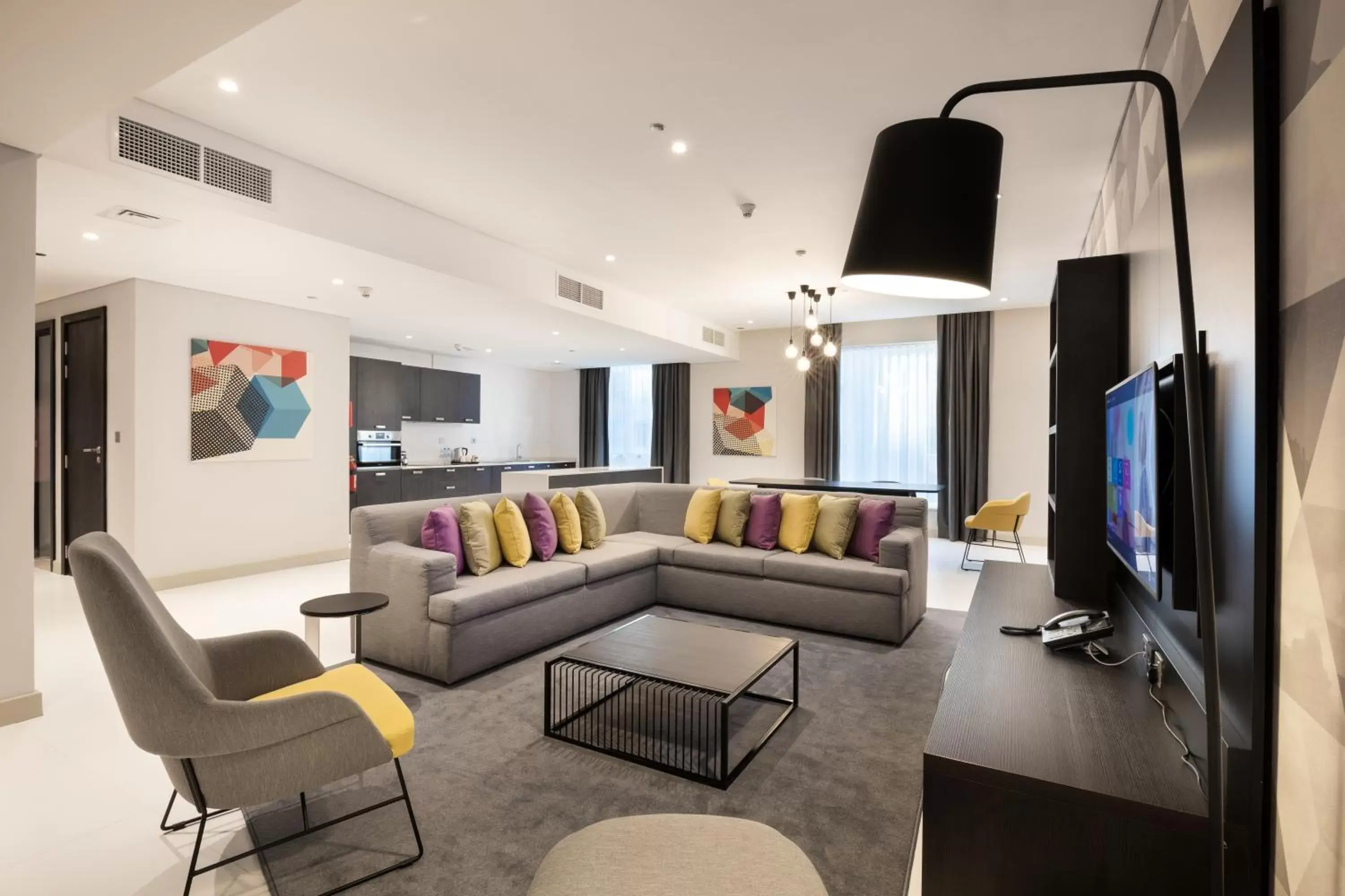 Living room, Seating Area in Studio M Arabian Plaza Hotel & Hotel Apartments