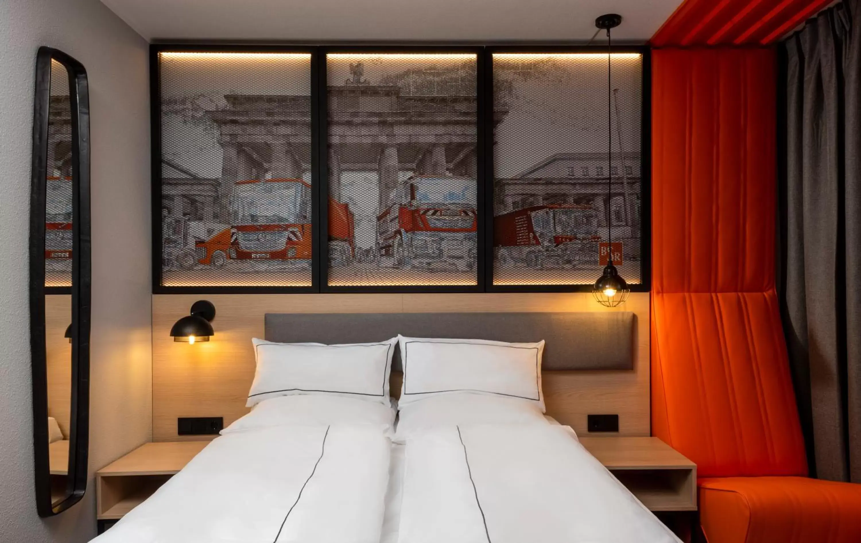 Photo of the whole room, Bed in ibis Styles Berlin Treptow Photo of the whole room, Bed in ibis Styles Berlin Treptow