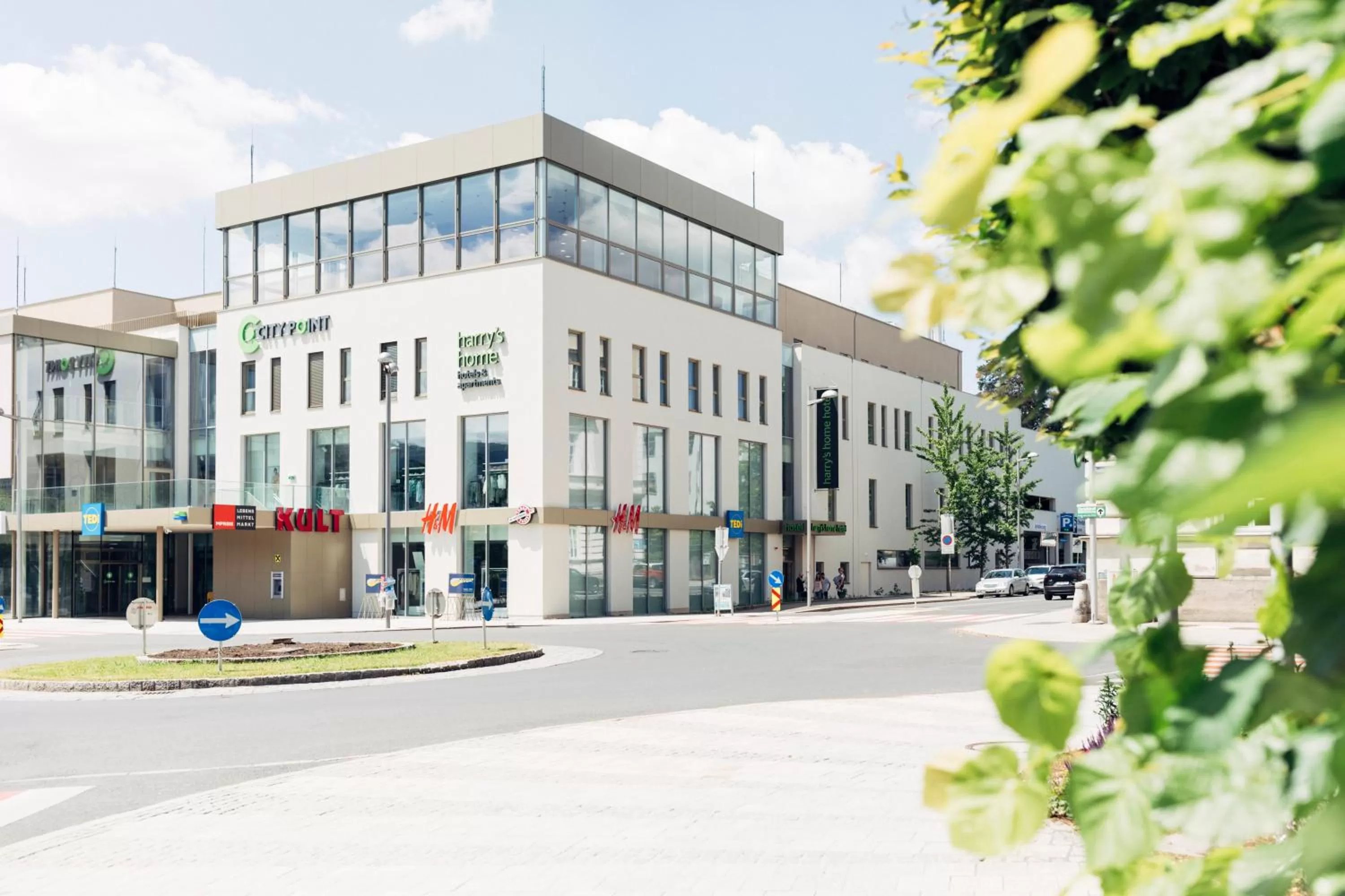 Property building in harry's home Steyr hotel & apartments