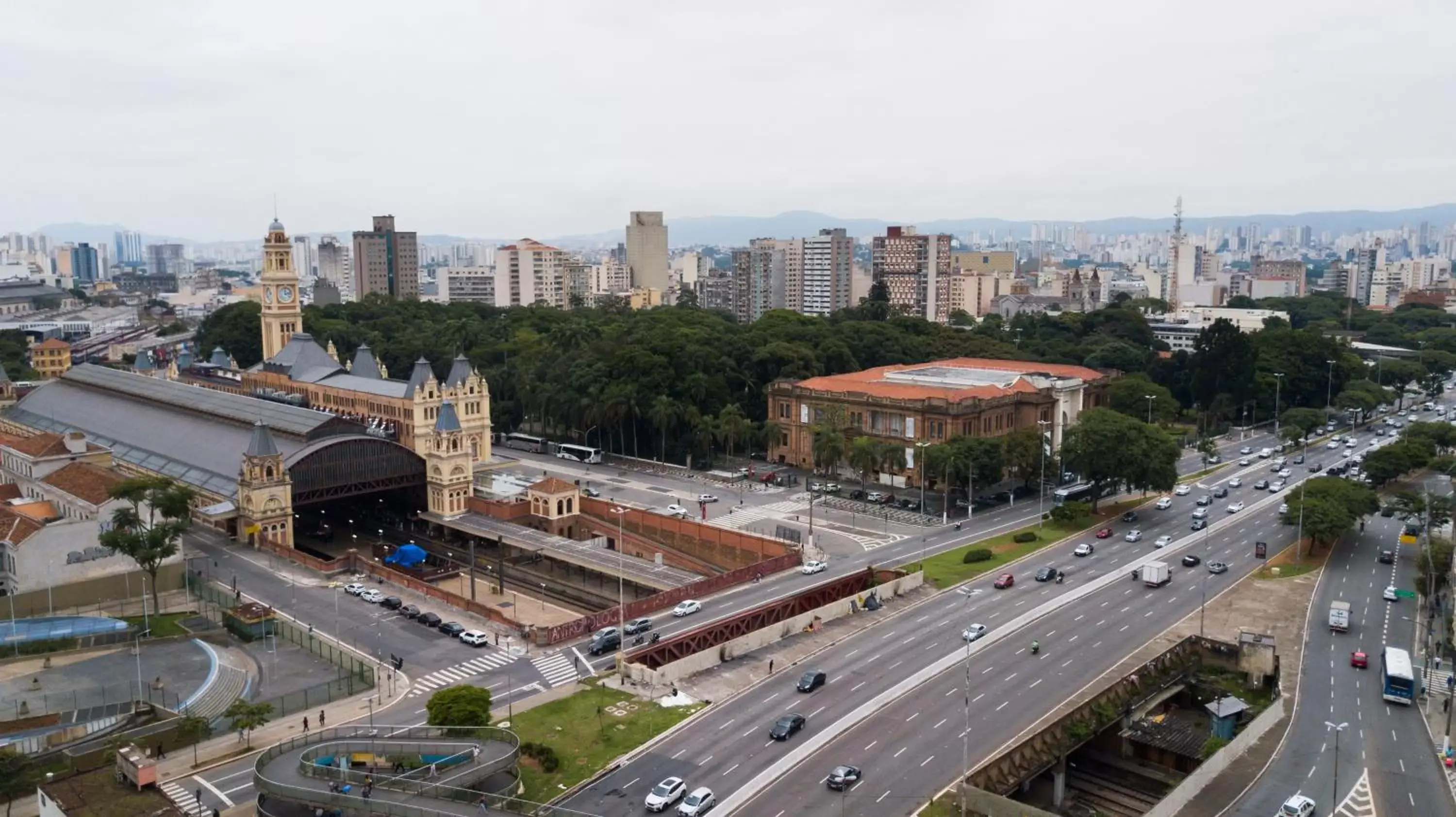 Neighbourhood, Bird's-eye View in B&B HOTEL São Paulo Luz - Centro