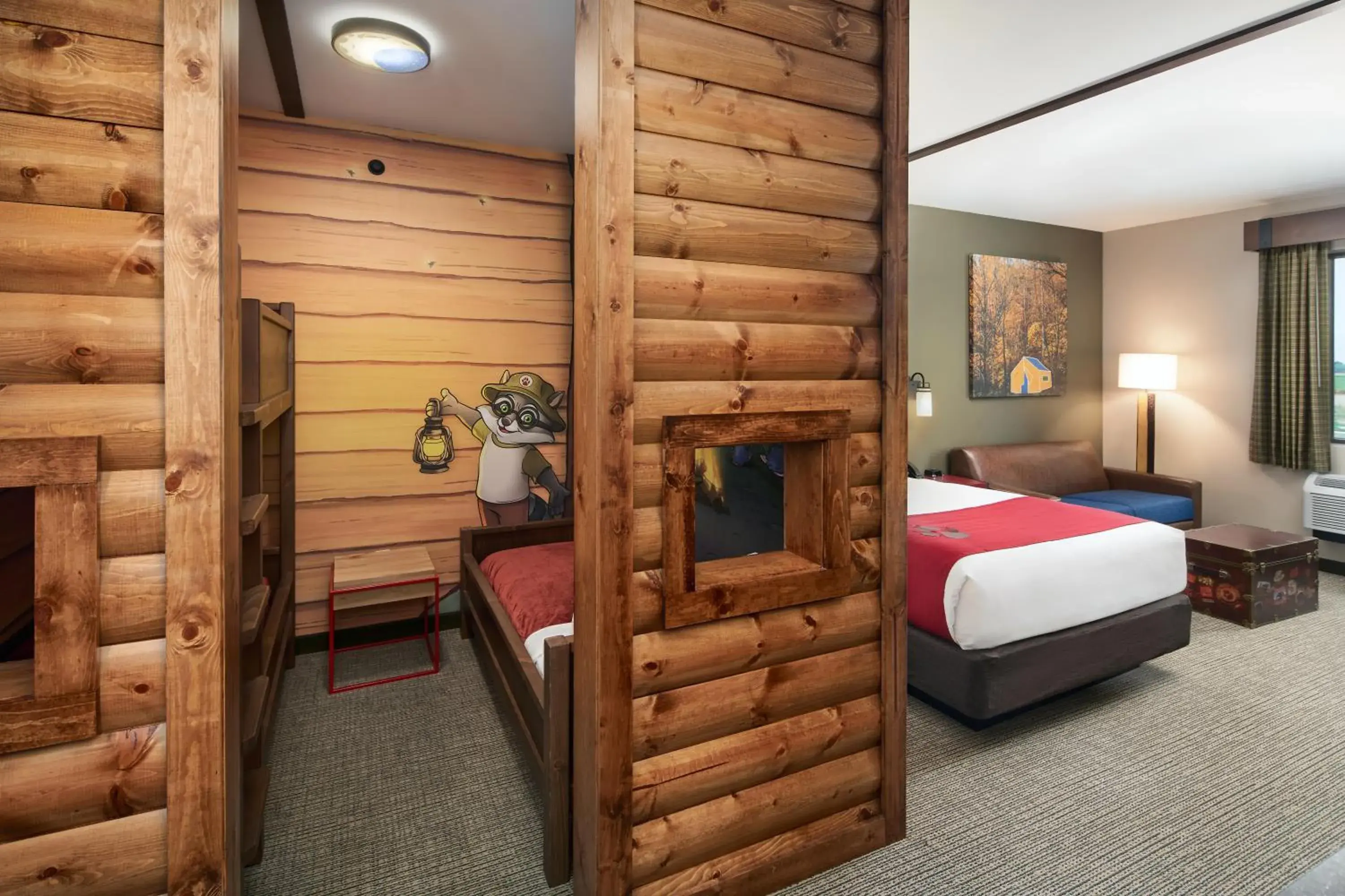 Bed in Great Wolf Lodge - Cincinatti / Mason OH