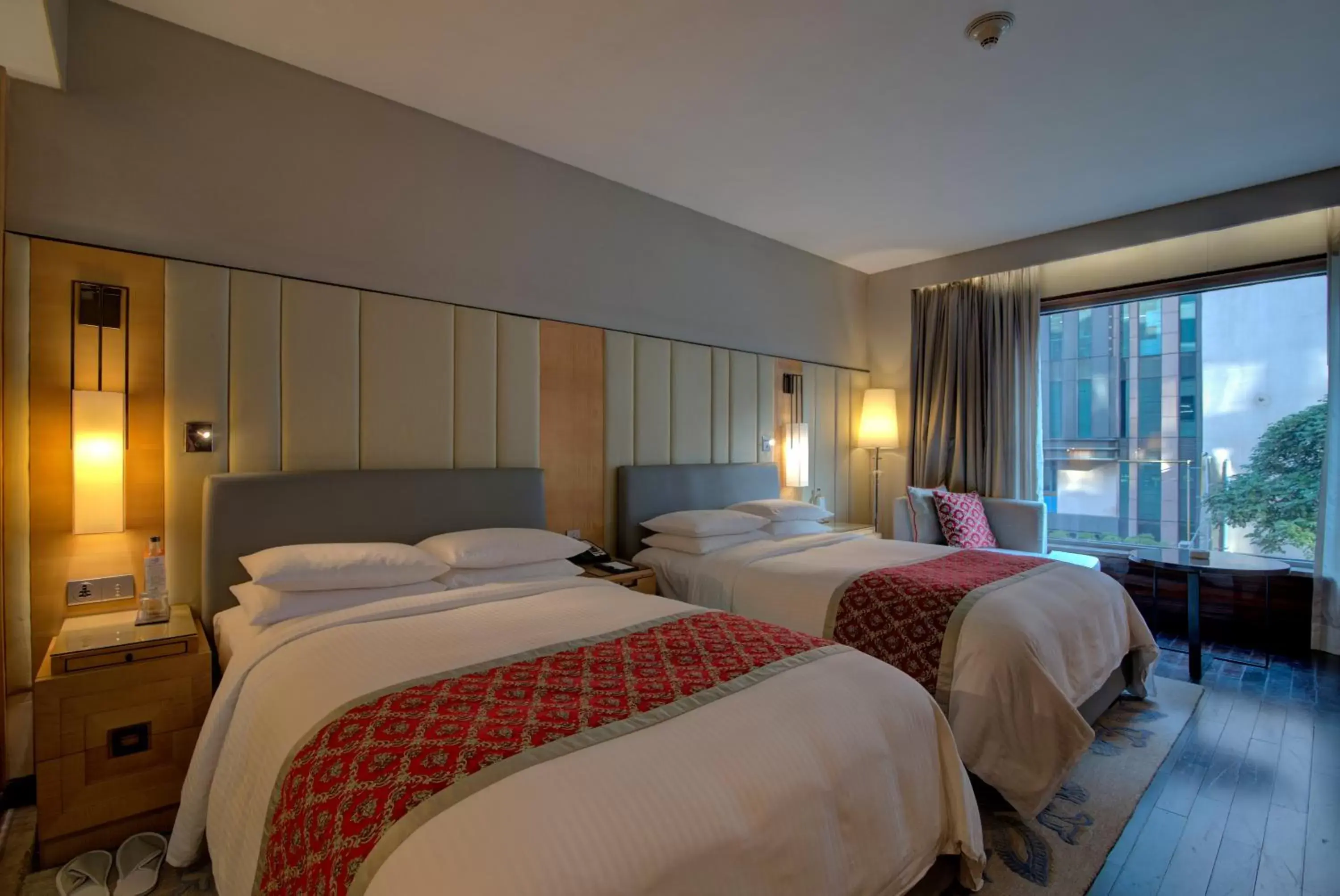 Photo of the whole room, Bed in JW Marriott Hotel New Delhi Aerocity