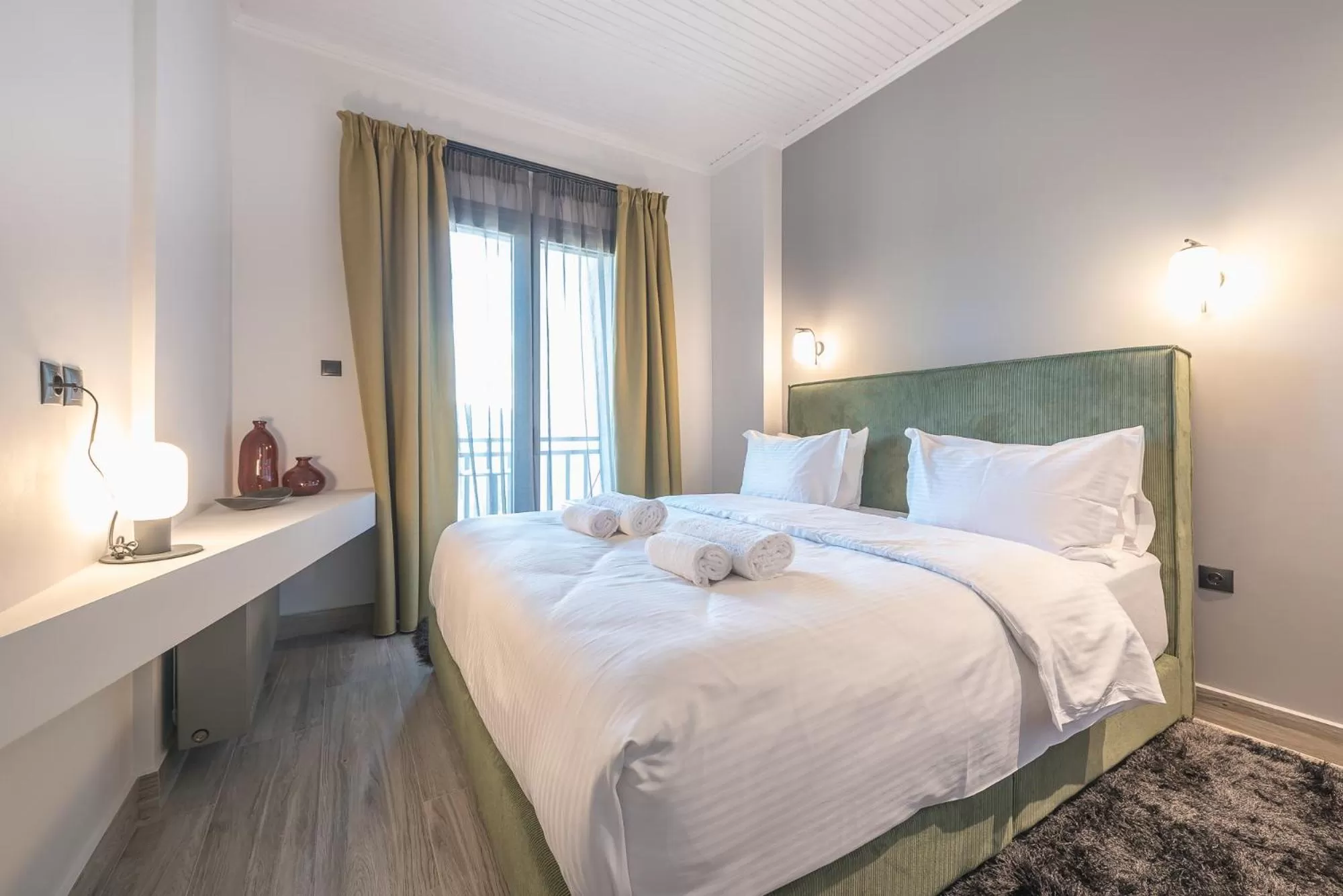 Bed in Snowglory Boutique Hotel