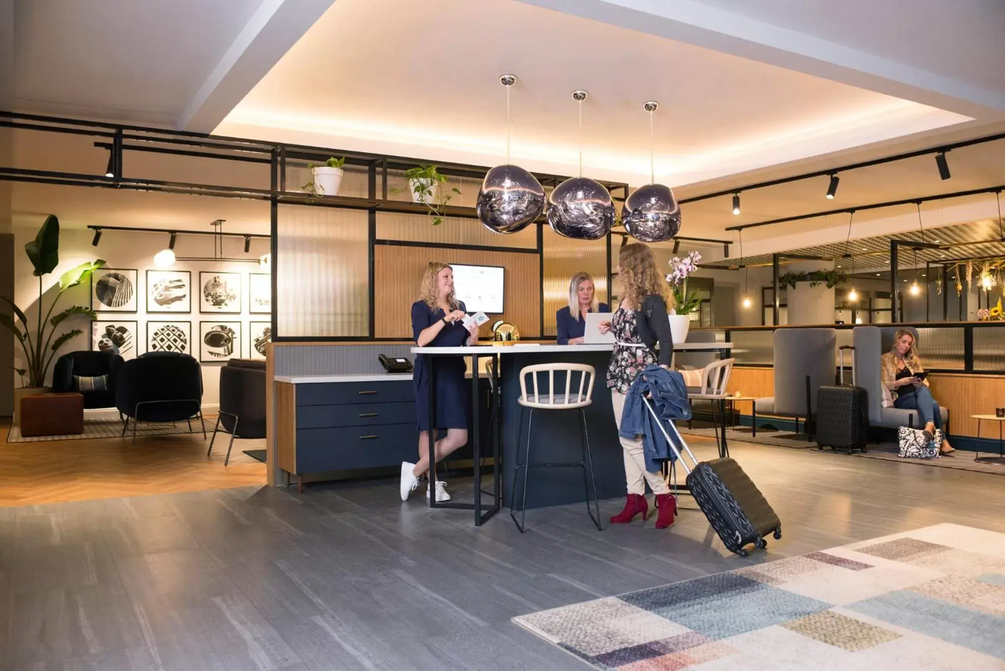 Lobby or reception in Novotel Den Haag City Centre, fully renovated