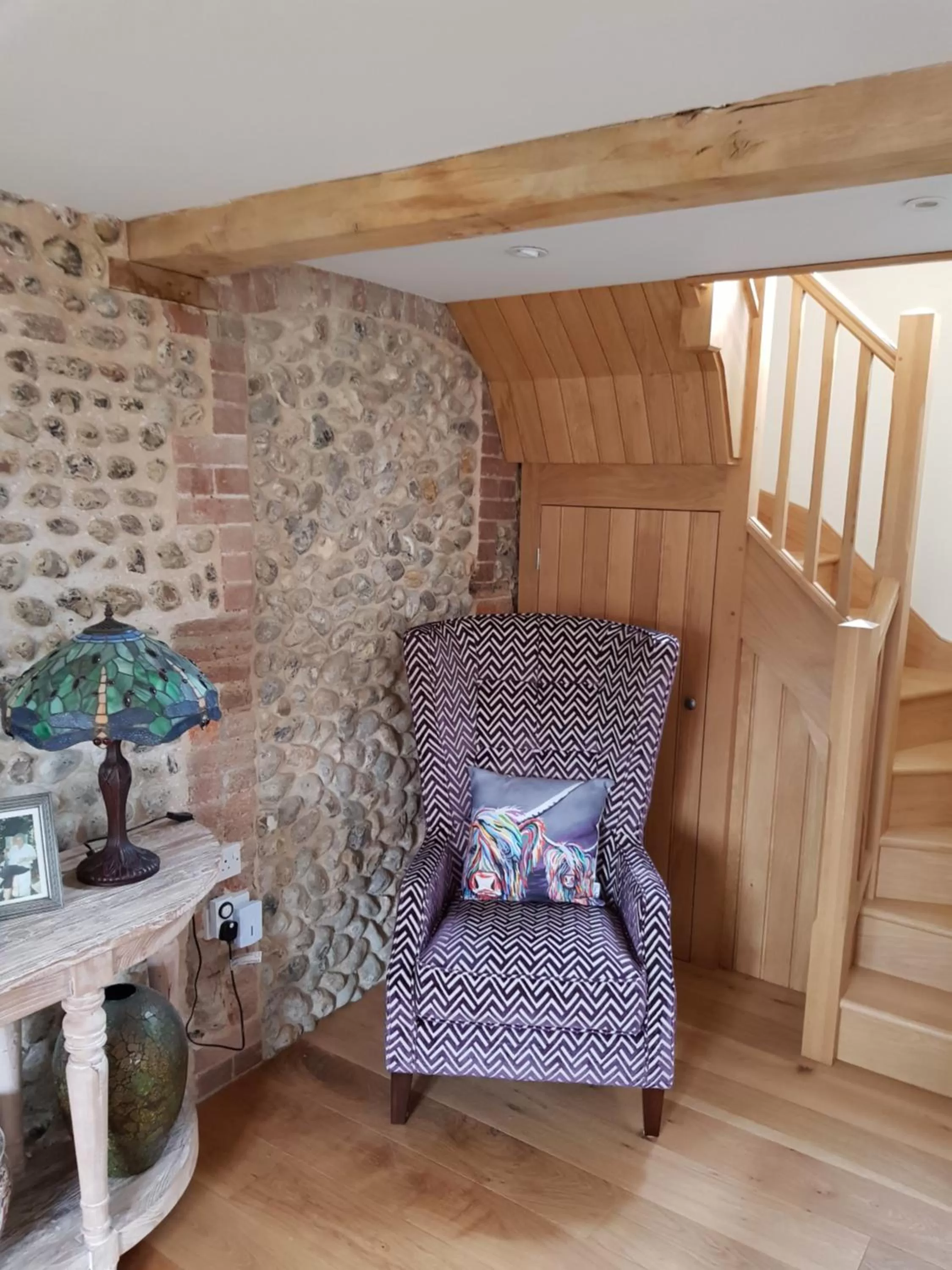 Seating area in Keepers Cottage Guest House