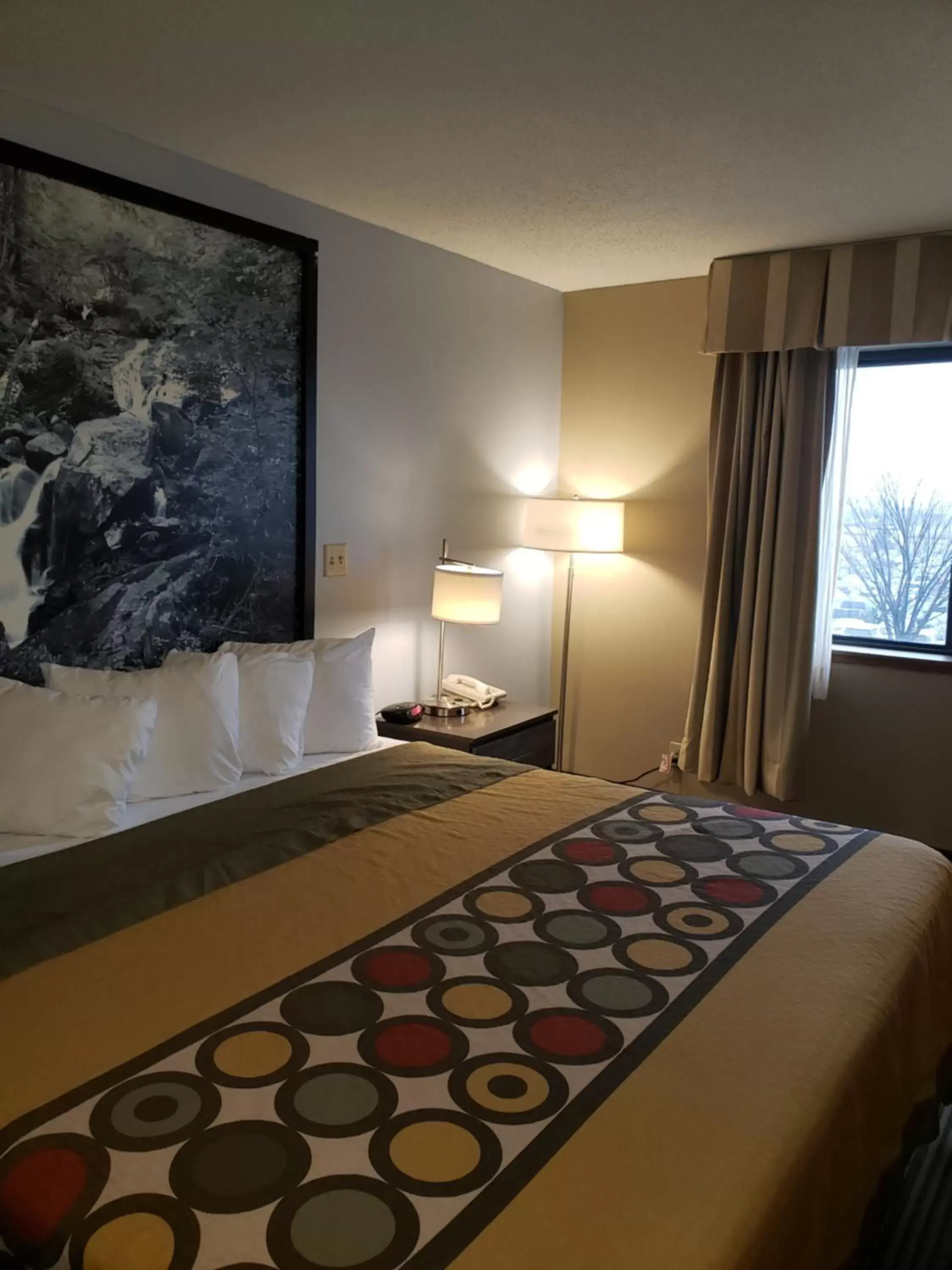 Bed in Super 8 by Wyndham Milwaukee Airport