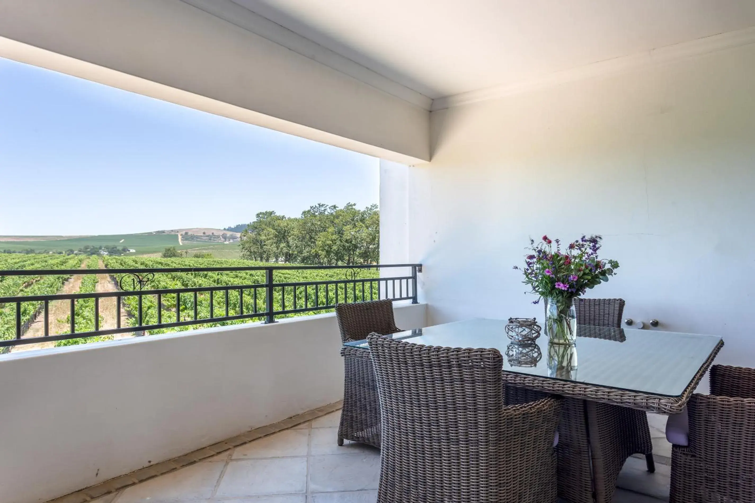 View (from property/room), Balcony/Terrace in Wedgeview Country House & Spa