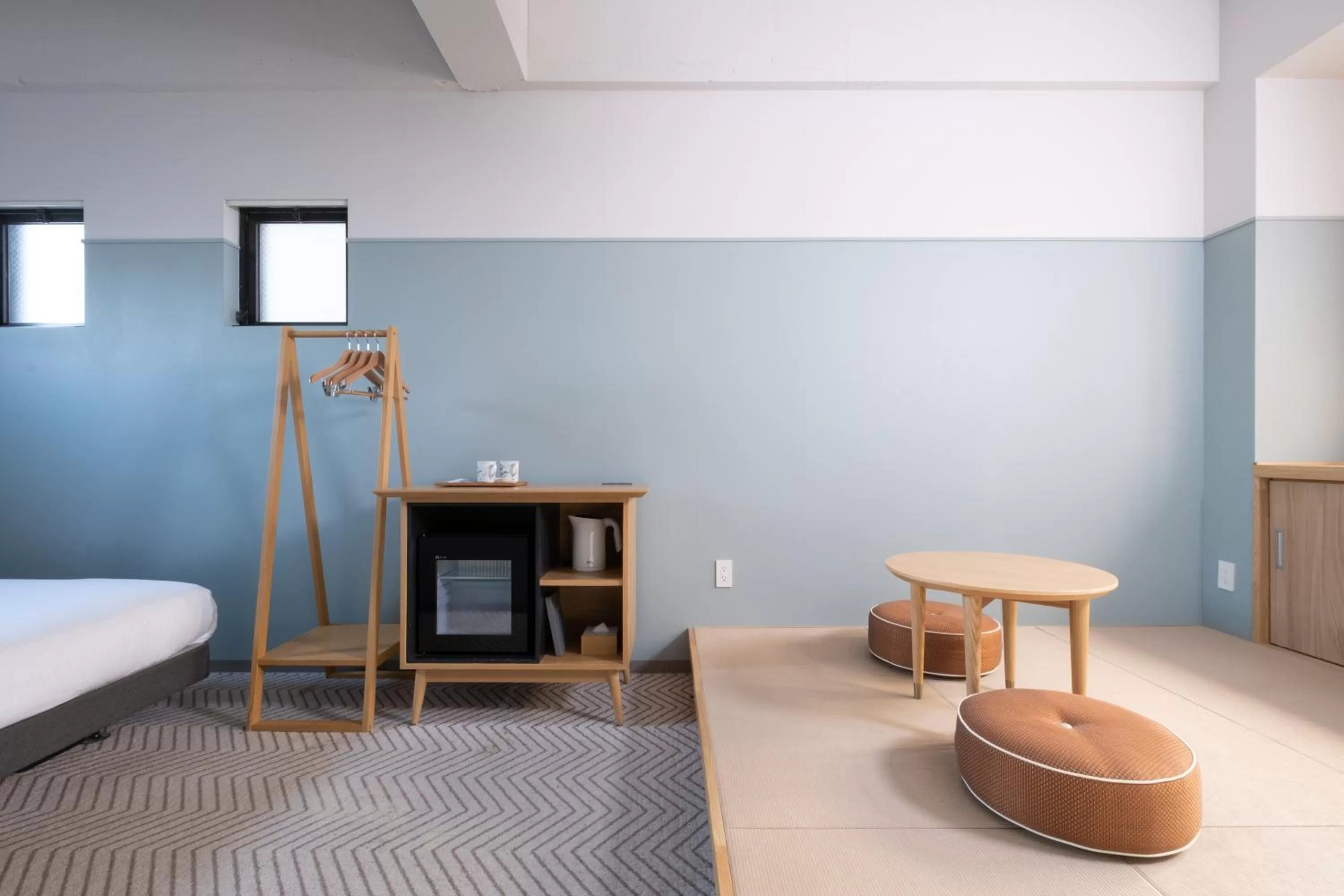 Photo of the whole room, Bed in RAKURO Kyoto by THE SHARE HOTELS