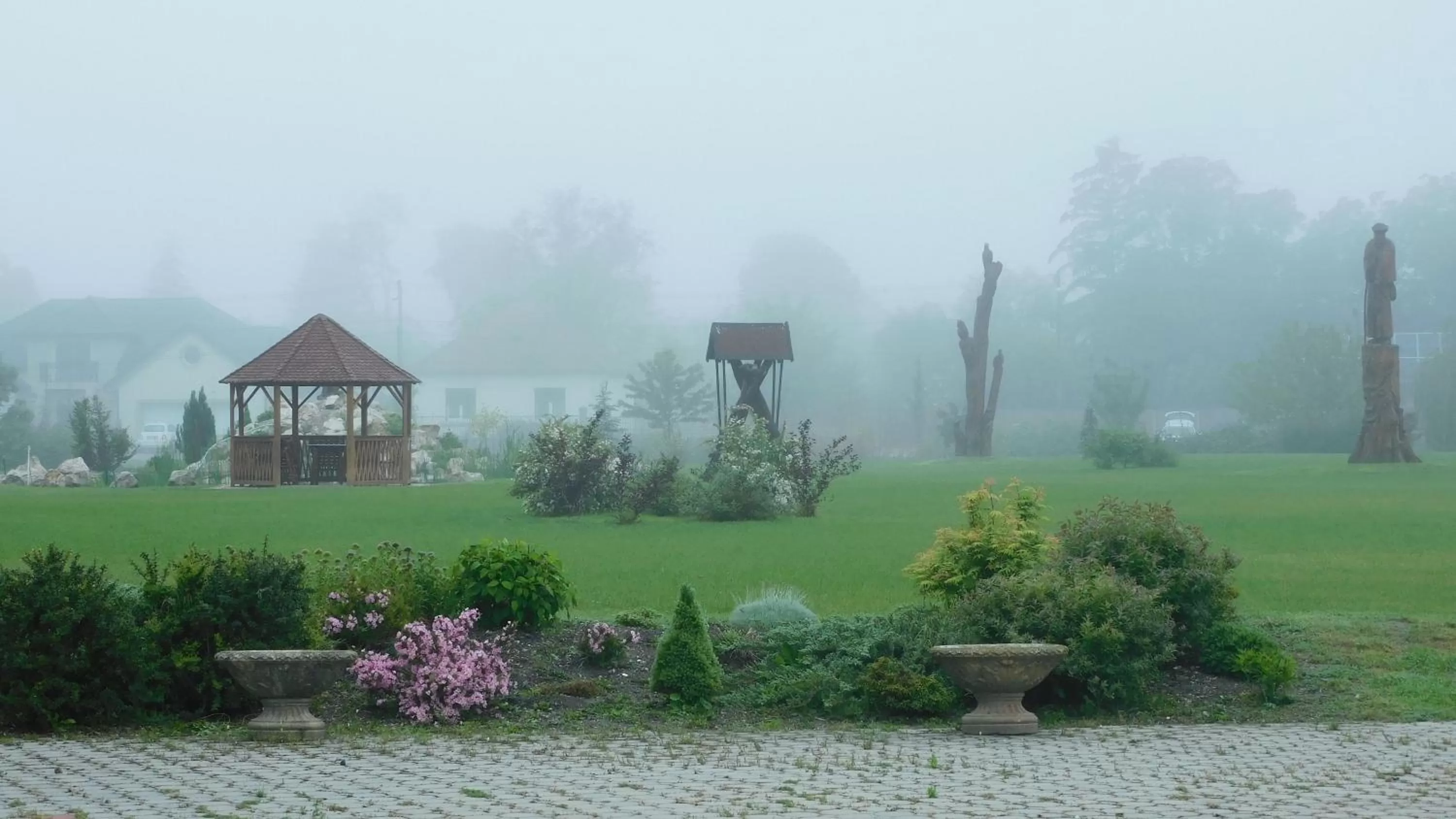 Garden in Hotel Panorama