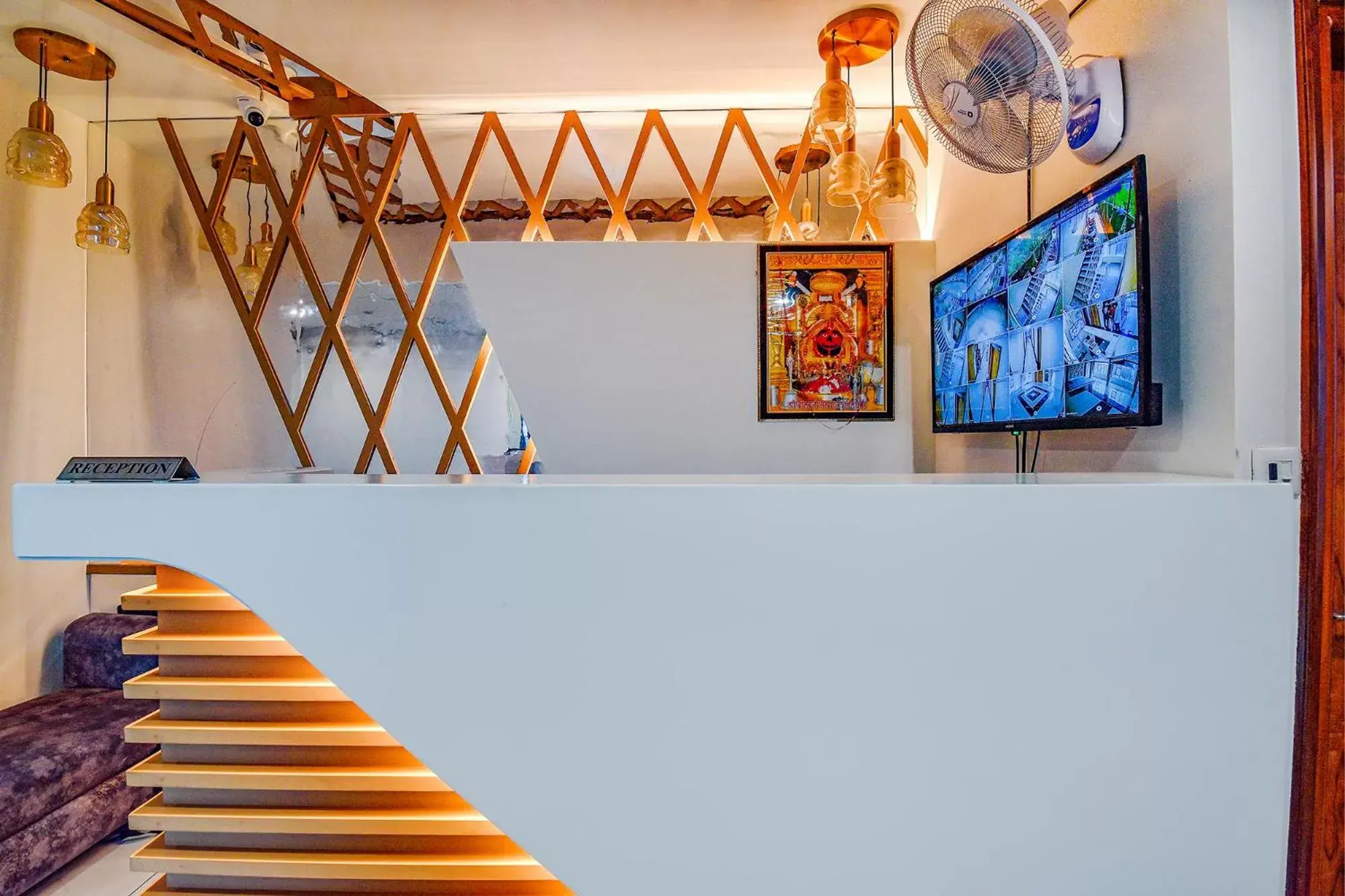 Lobby or reception in FabHotel Prime Rudra Lobby or reception in FabHotel Prime Rudra