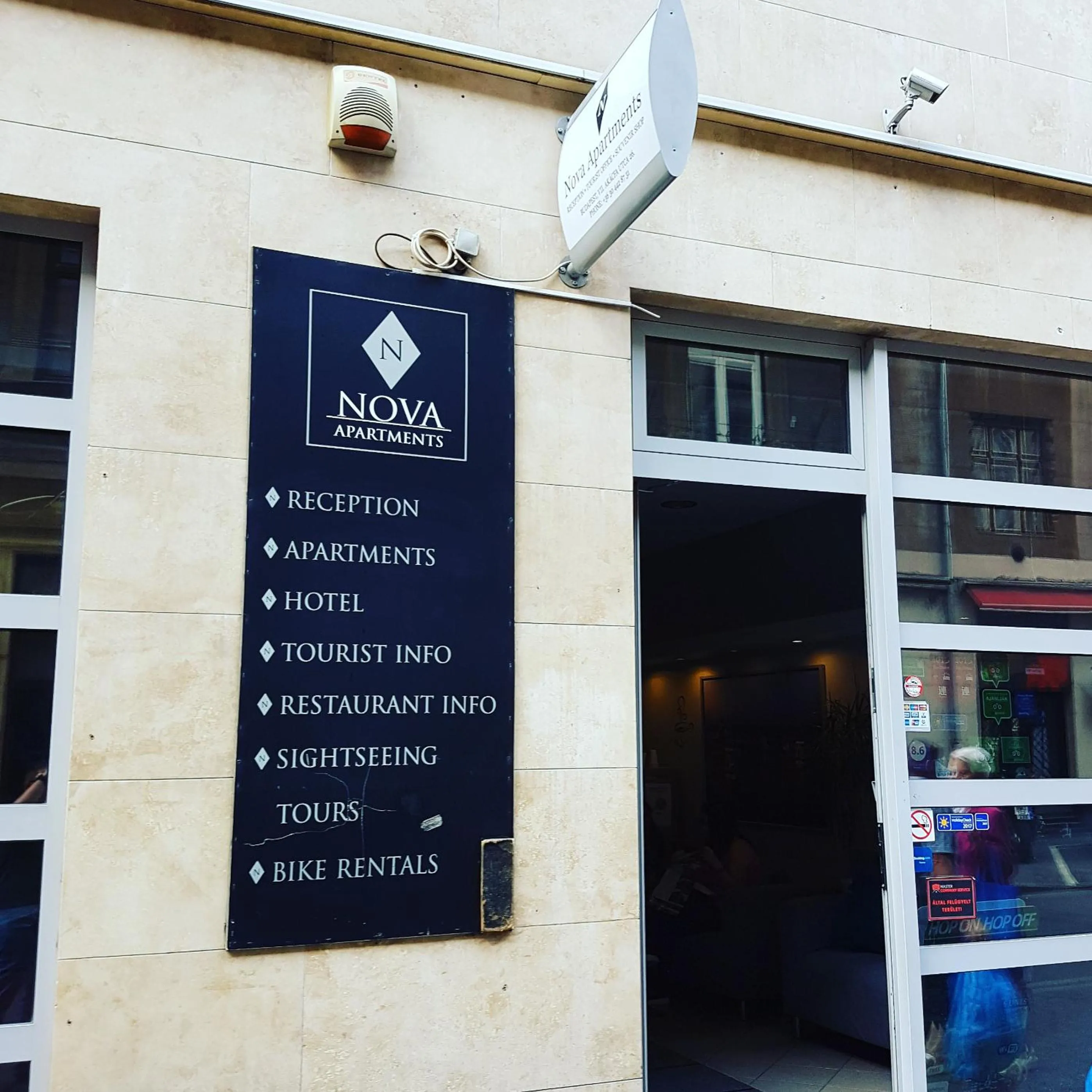 Facade/entrance in Nova Apartments