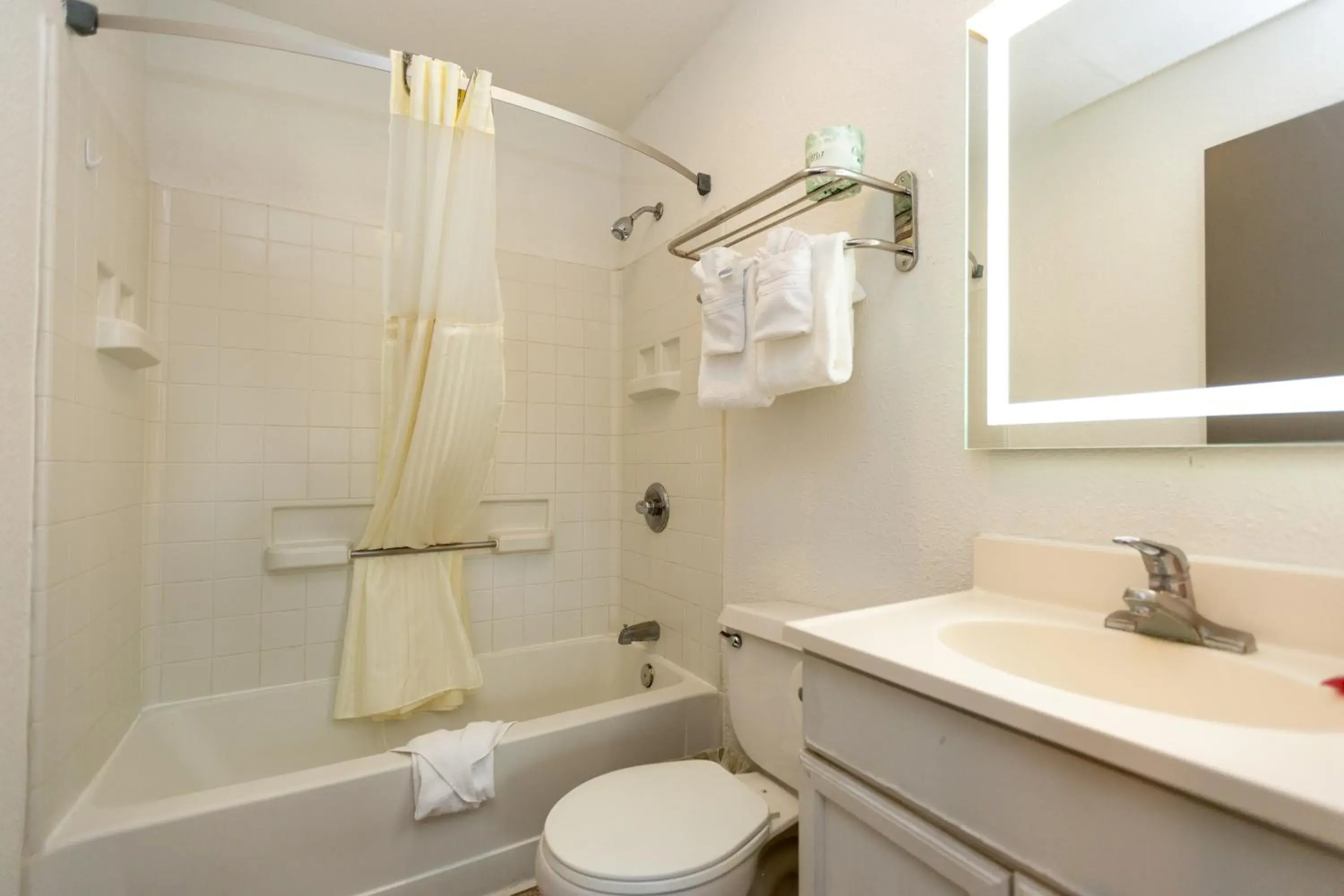 Bathroom in SureStay Hotel by Best Western Seaside Monterey