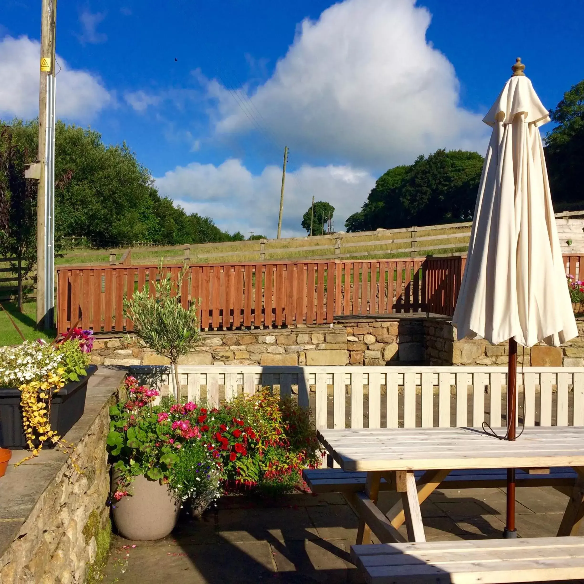 Patio in The Craven Arms