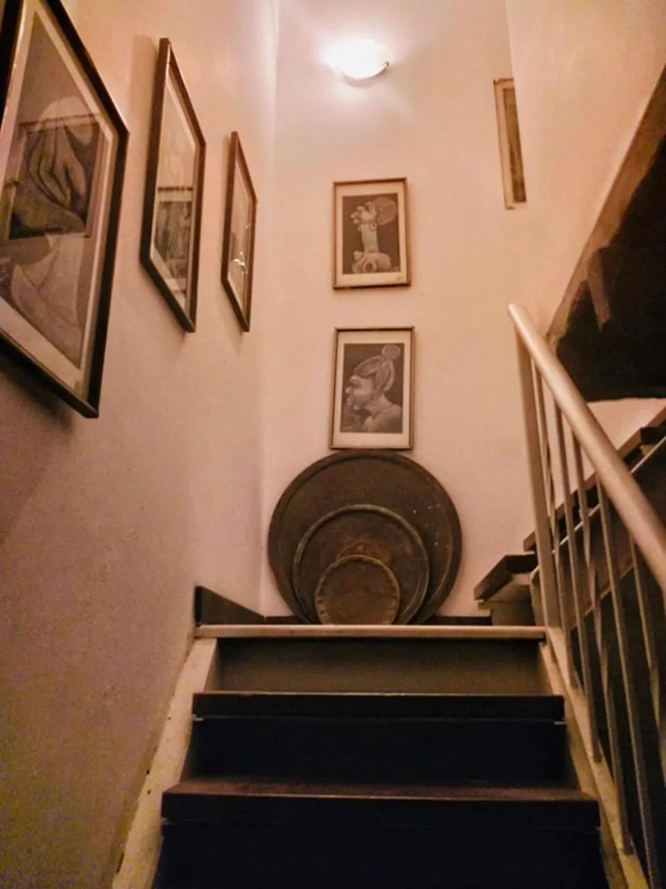 Decorative detail in Al Yakhour Hostel