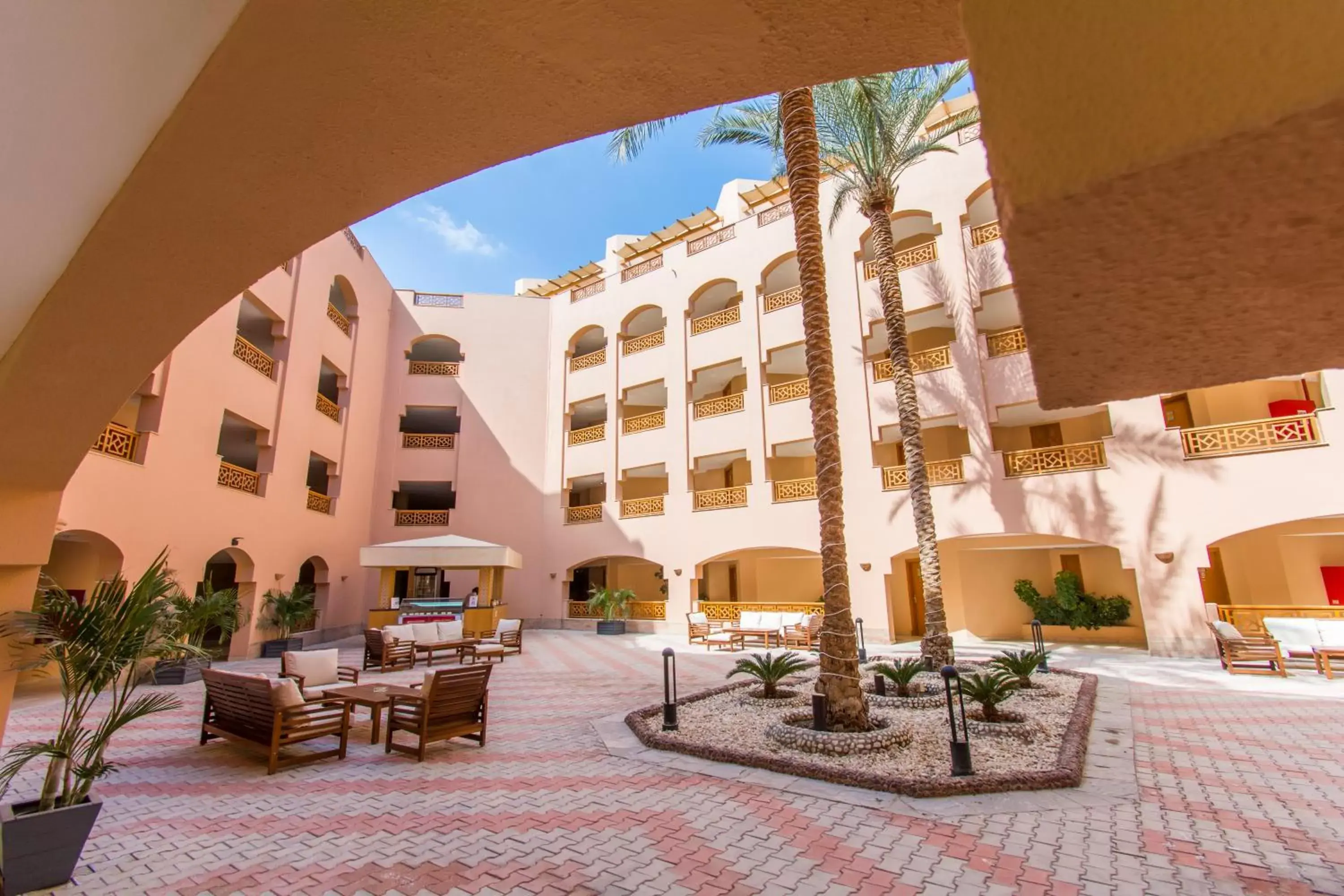 Coffee/tea facilities, Property Building in Continental Hotel Hurghada