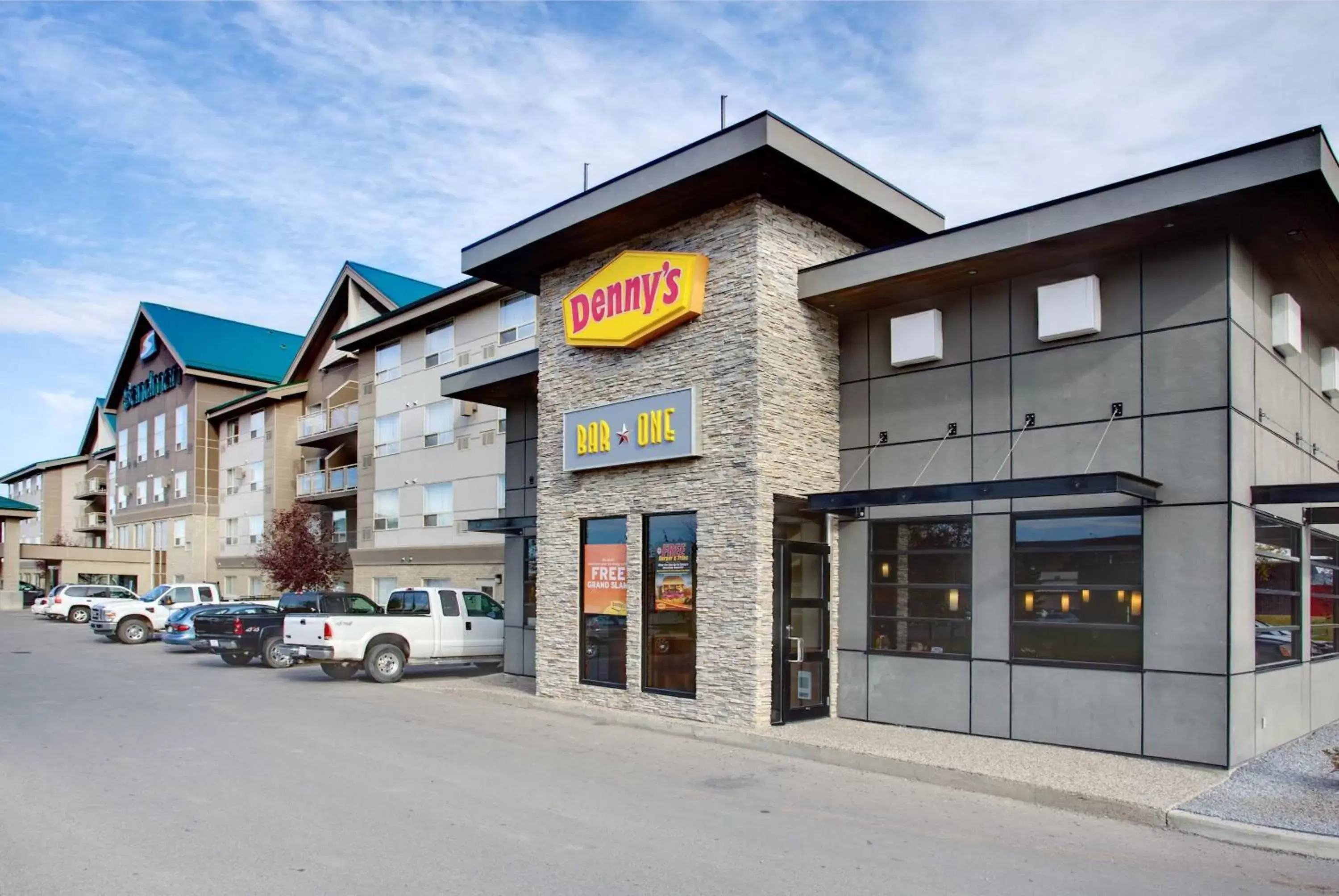 Property building in Sandman Hotel & Suites Calgary West