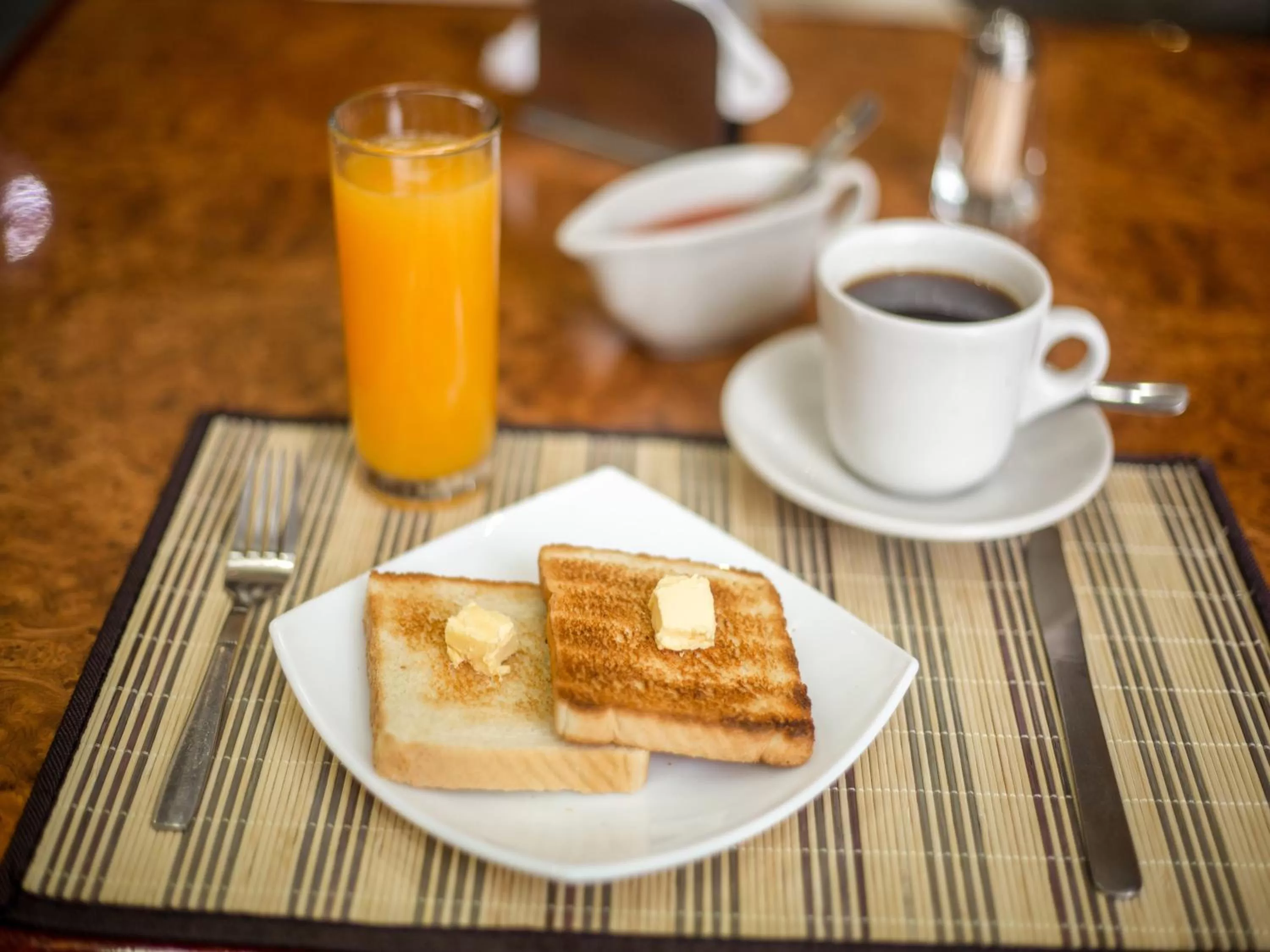 Continental breakfast in Hotel Escala Central del Norte