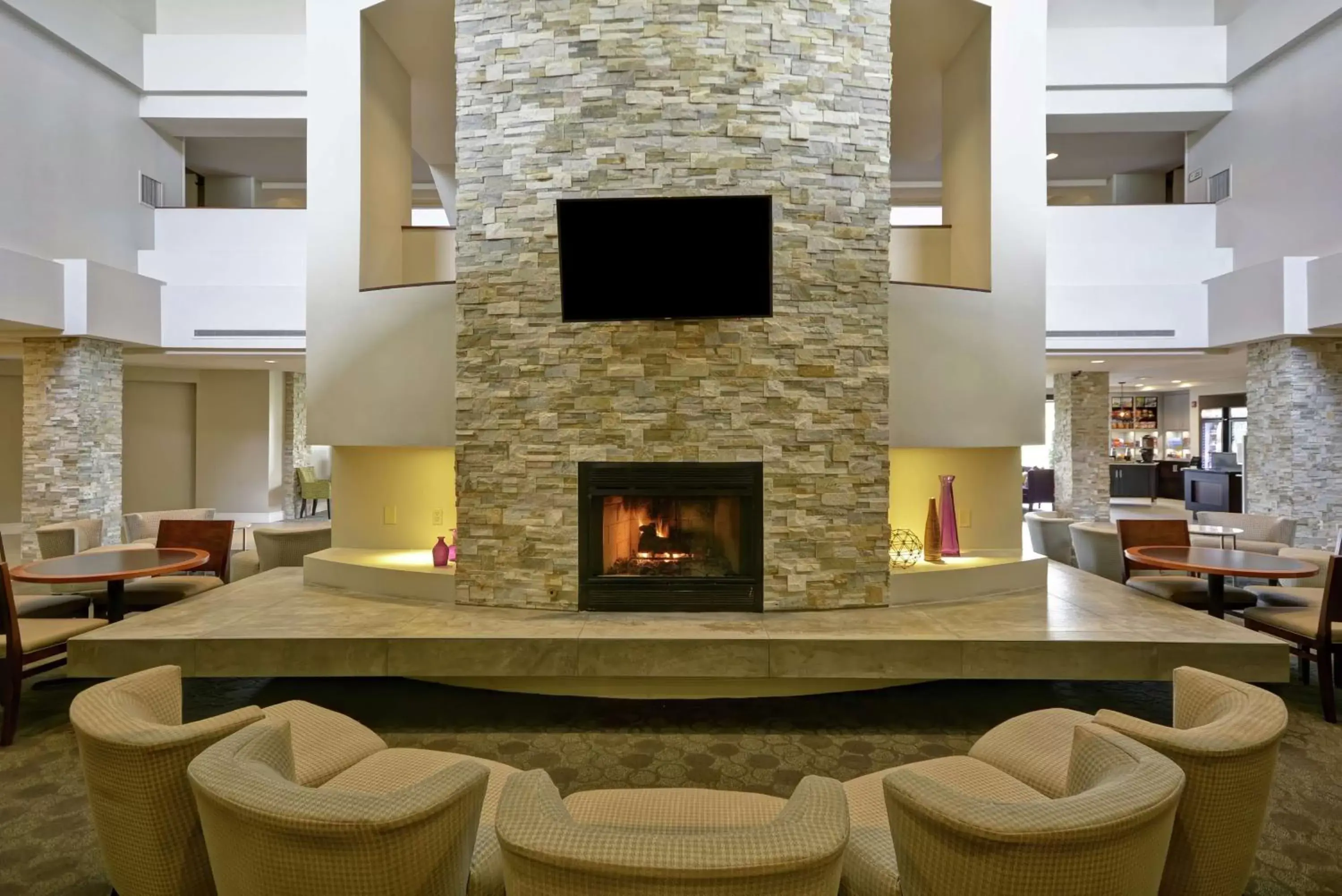 Lobby or reception, Seating Area in Homewood Suites by Hilton Indianapolis Carmel