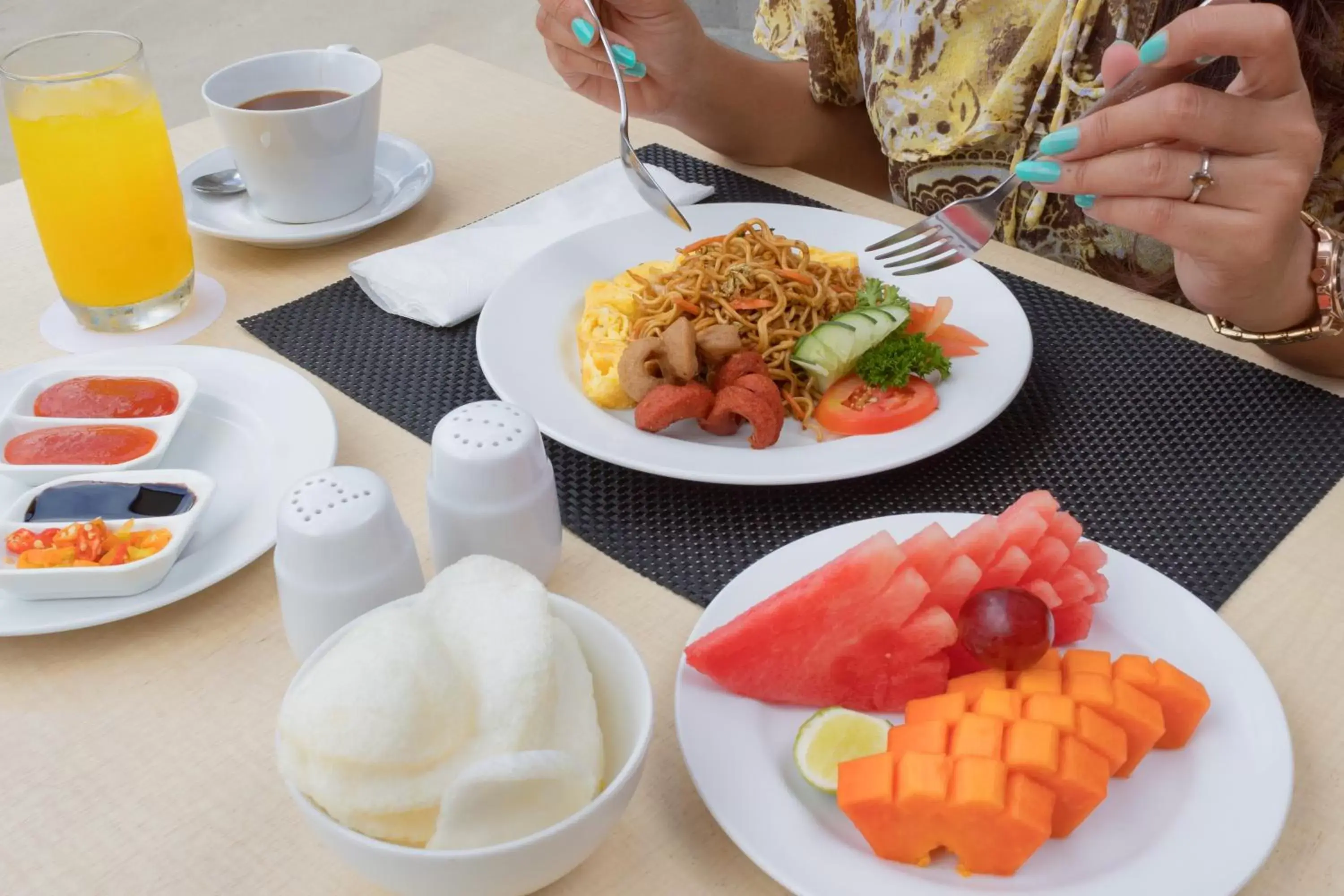 Breakfast in Best Western Kamala Jimbaran