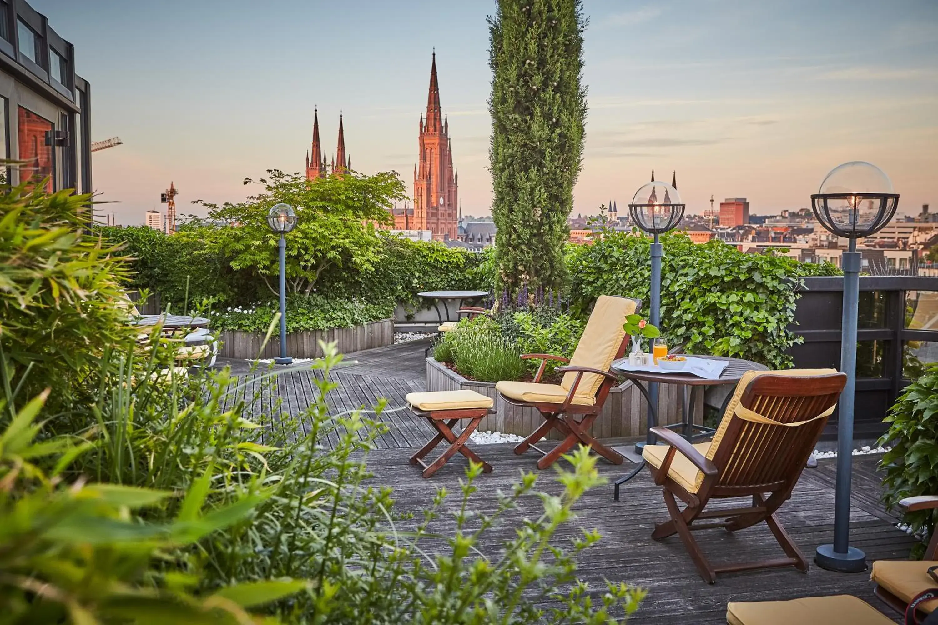 Balcony/Terrace in Hotel Nassauer Hof