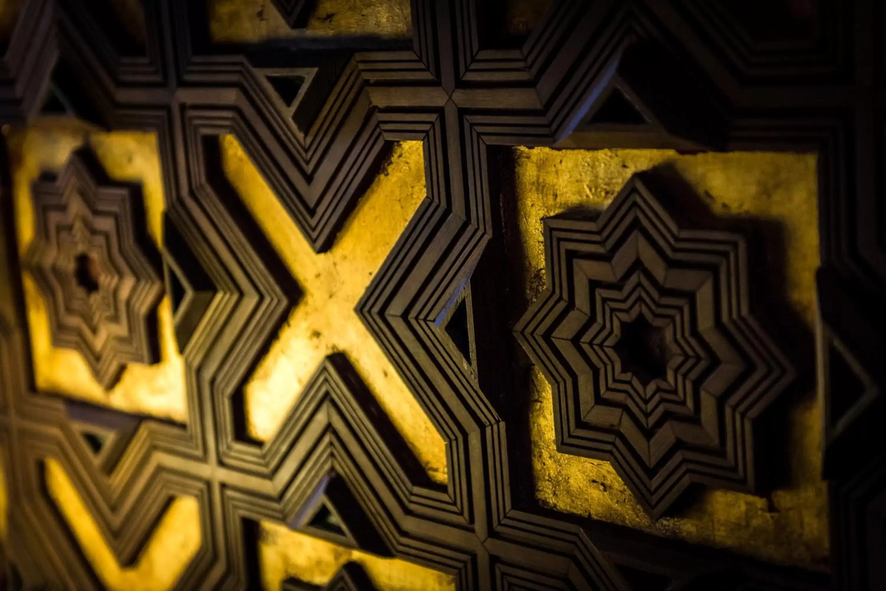 Decorative detail in Hotel América