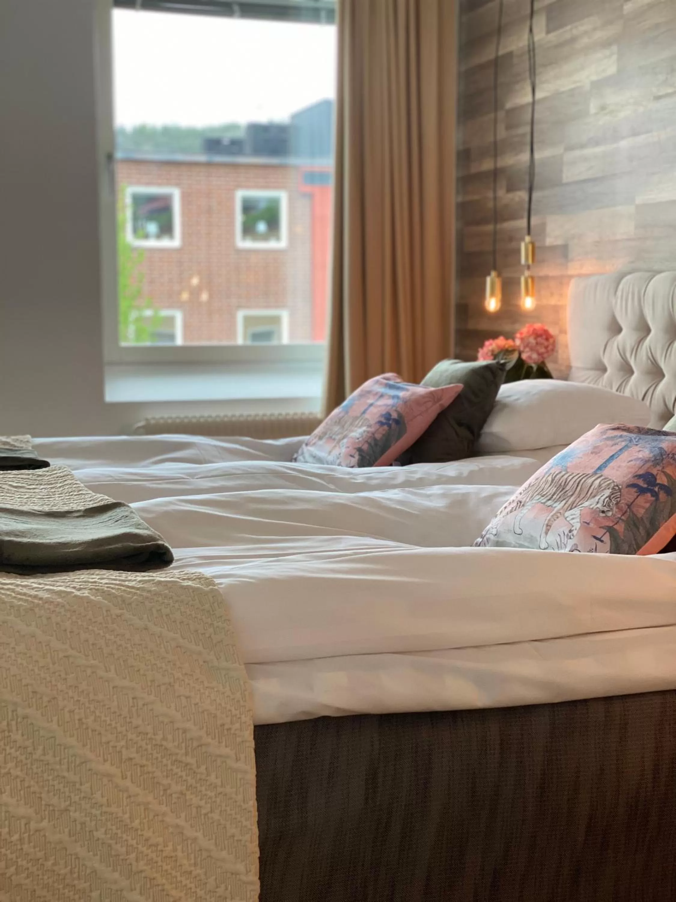 Bed in Strand City Hotel