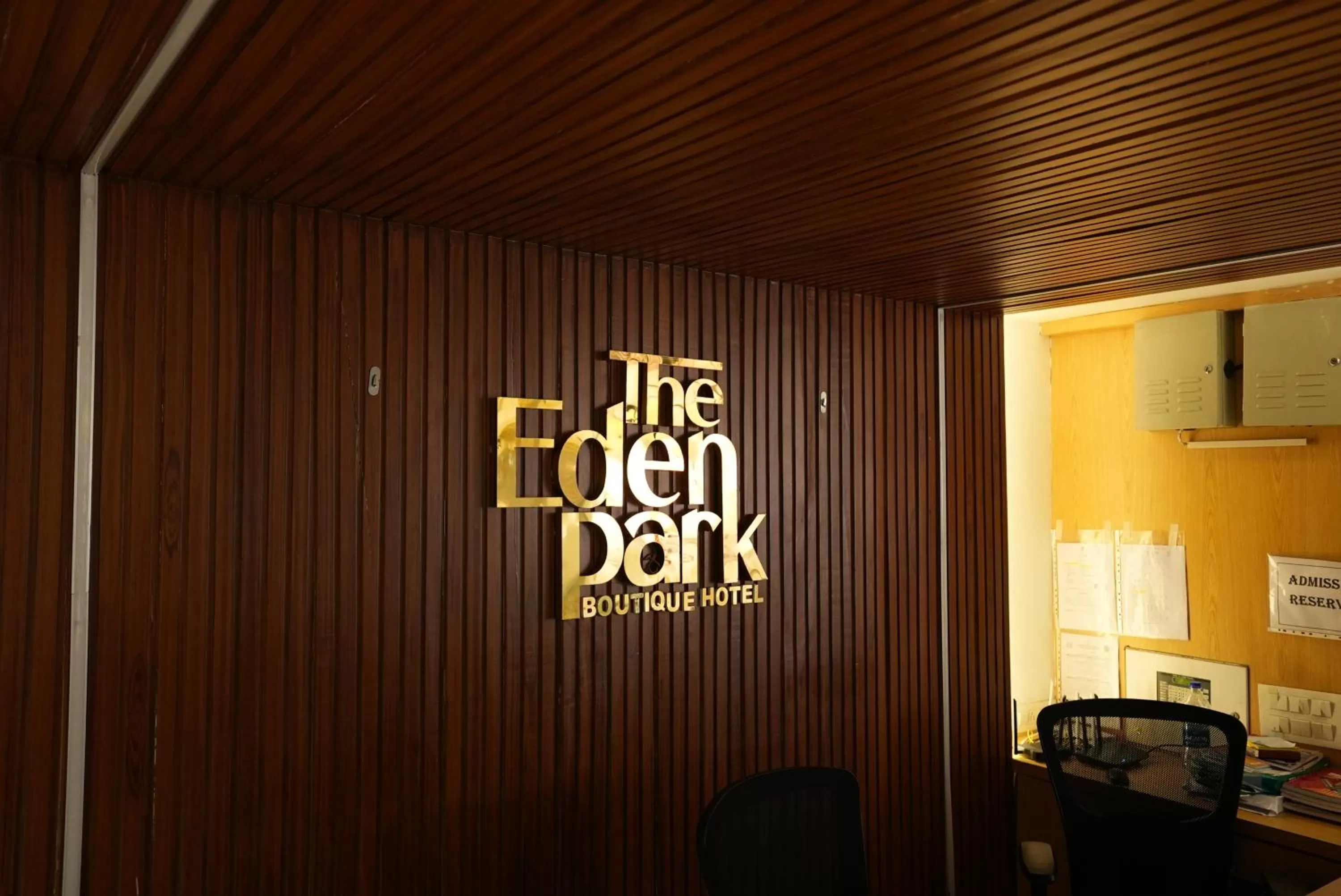 Property logo or sign in Eden Park Boutique Hotel