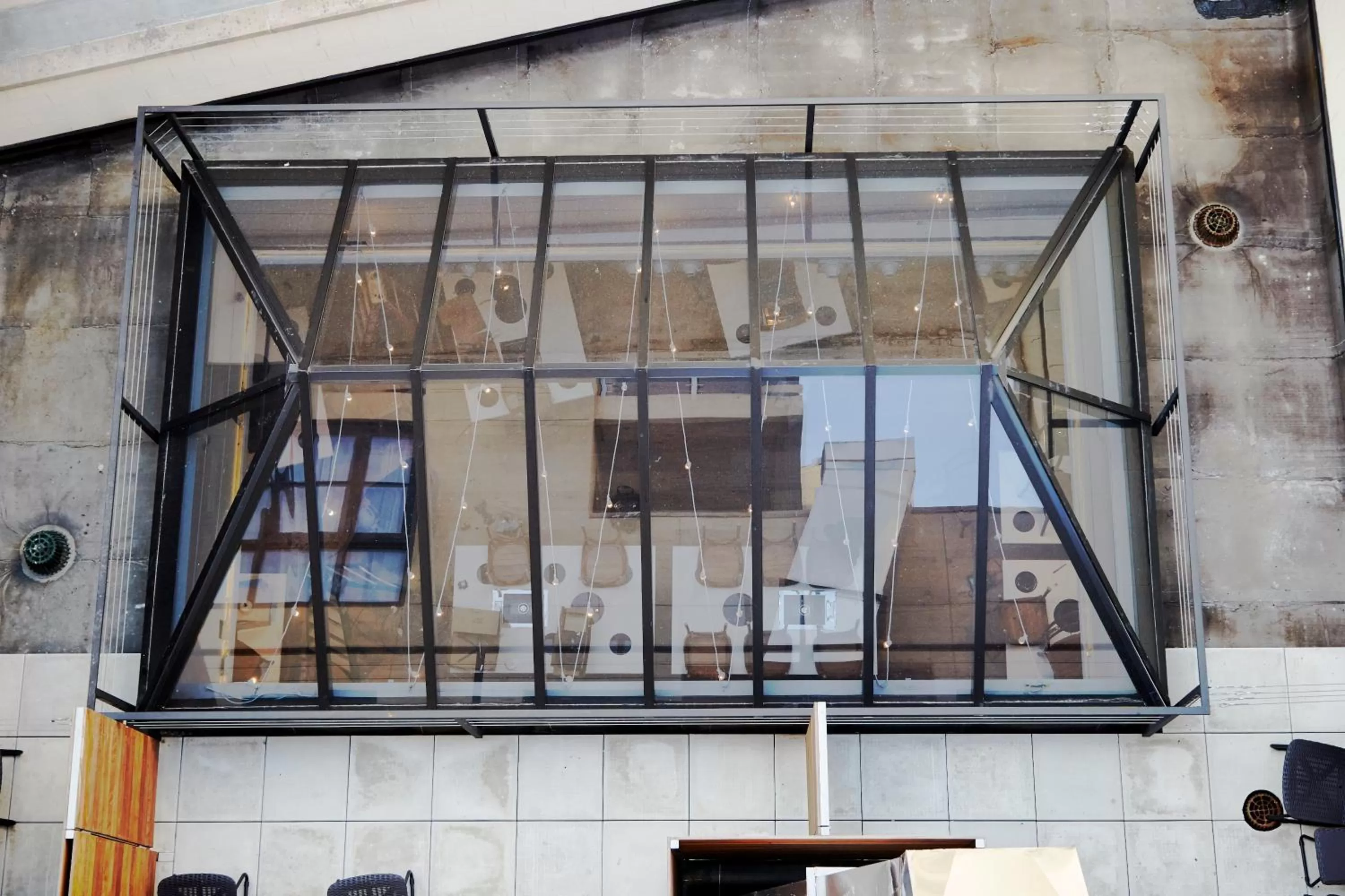 Bird's eye view in NobleDEN Hotel