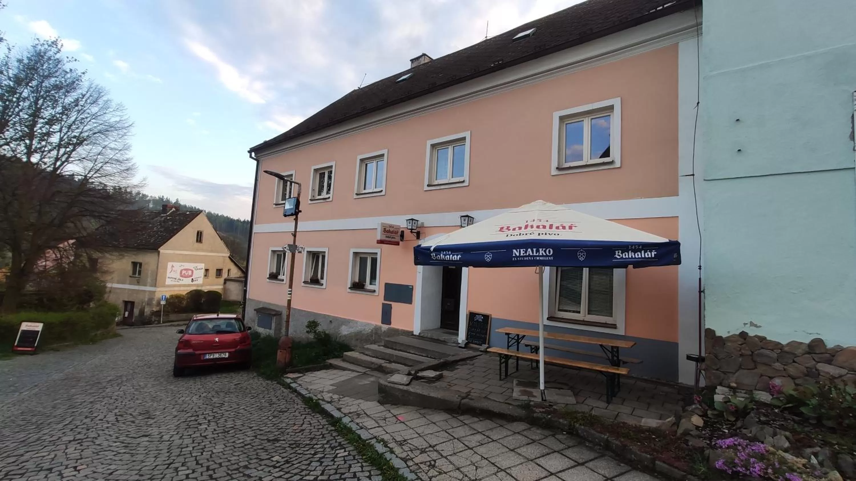 Property building in H@M Penzion