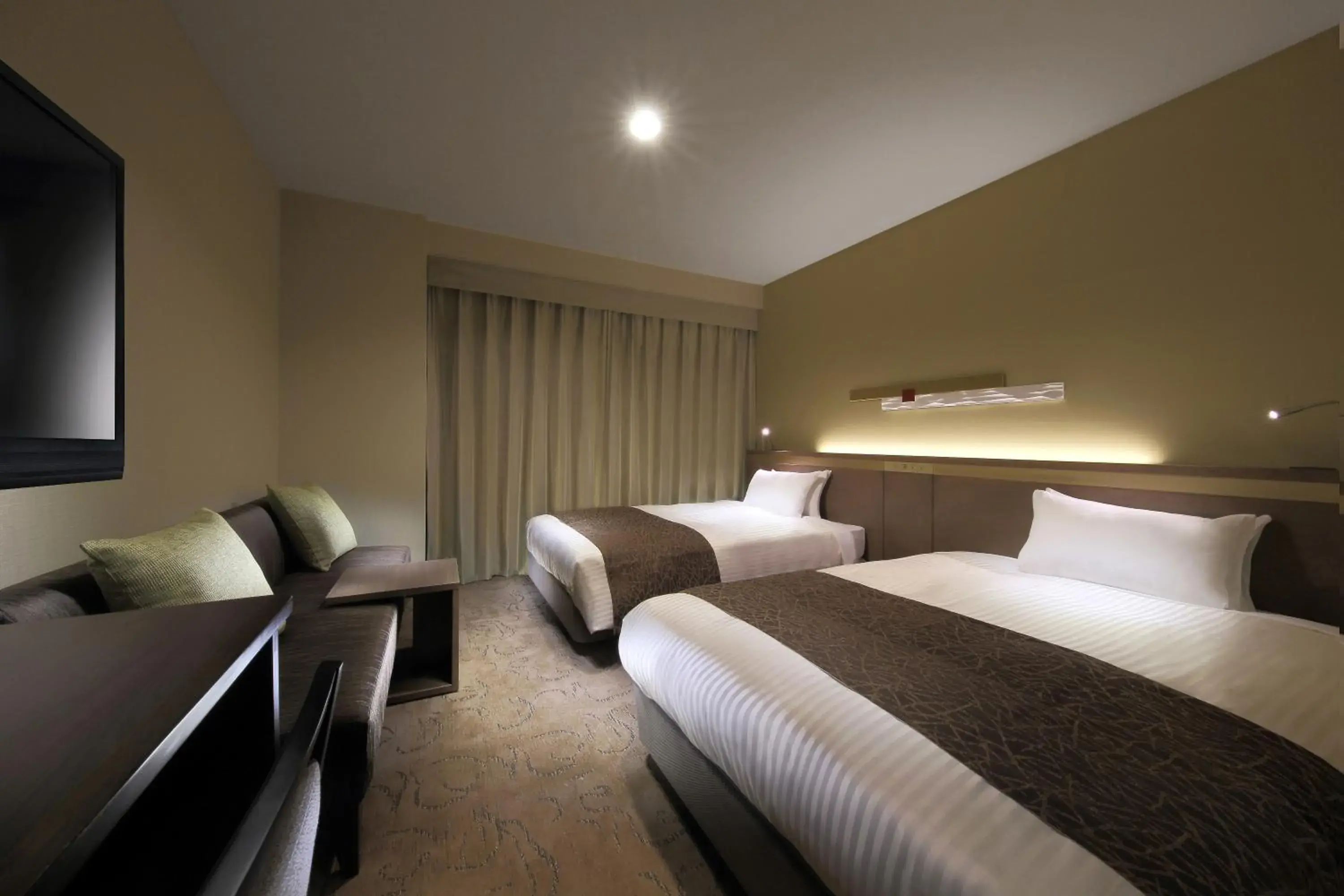 Photo of the whole room, Bed in JR-East Hotel Mets Fukushima Photo of the whole room, Bed in JR-East Hotel Mets Fukushima